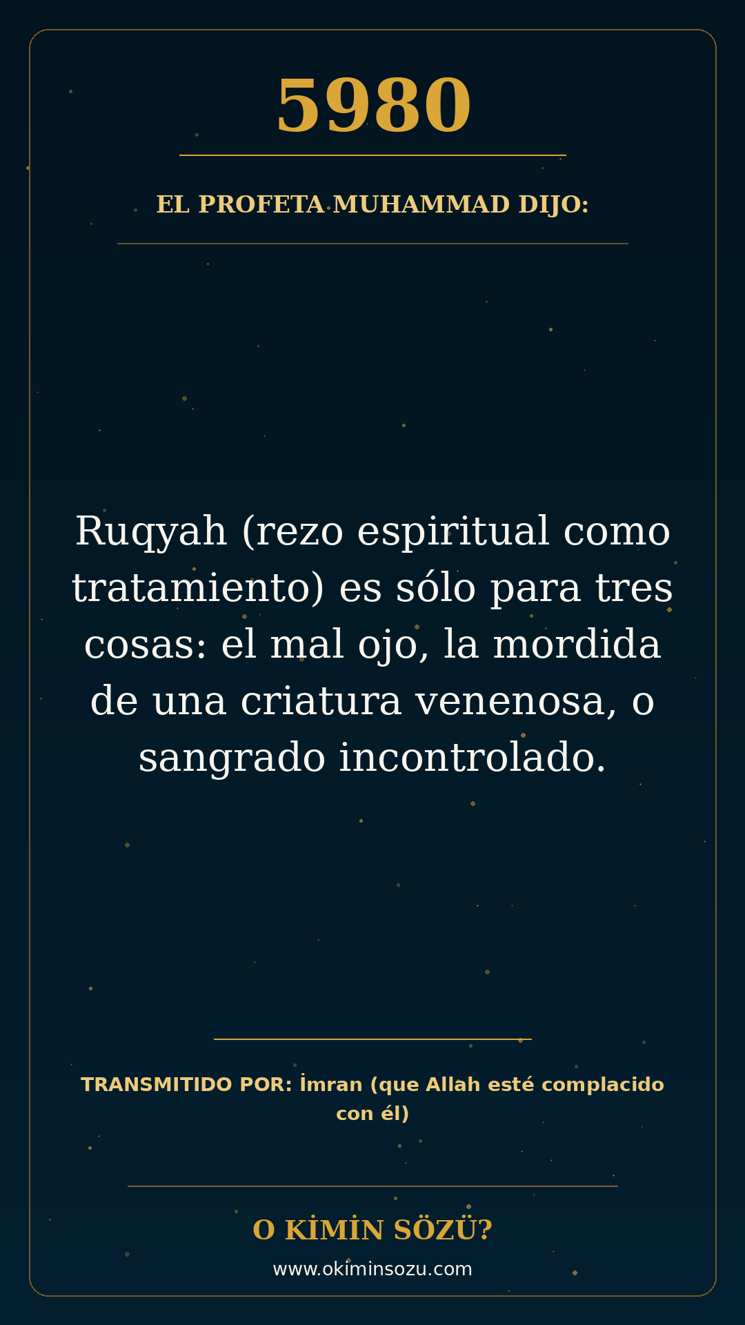 hadis 5980 es