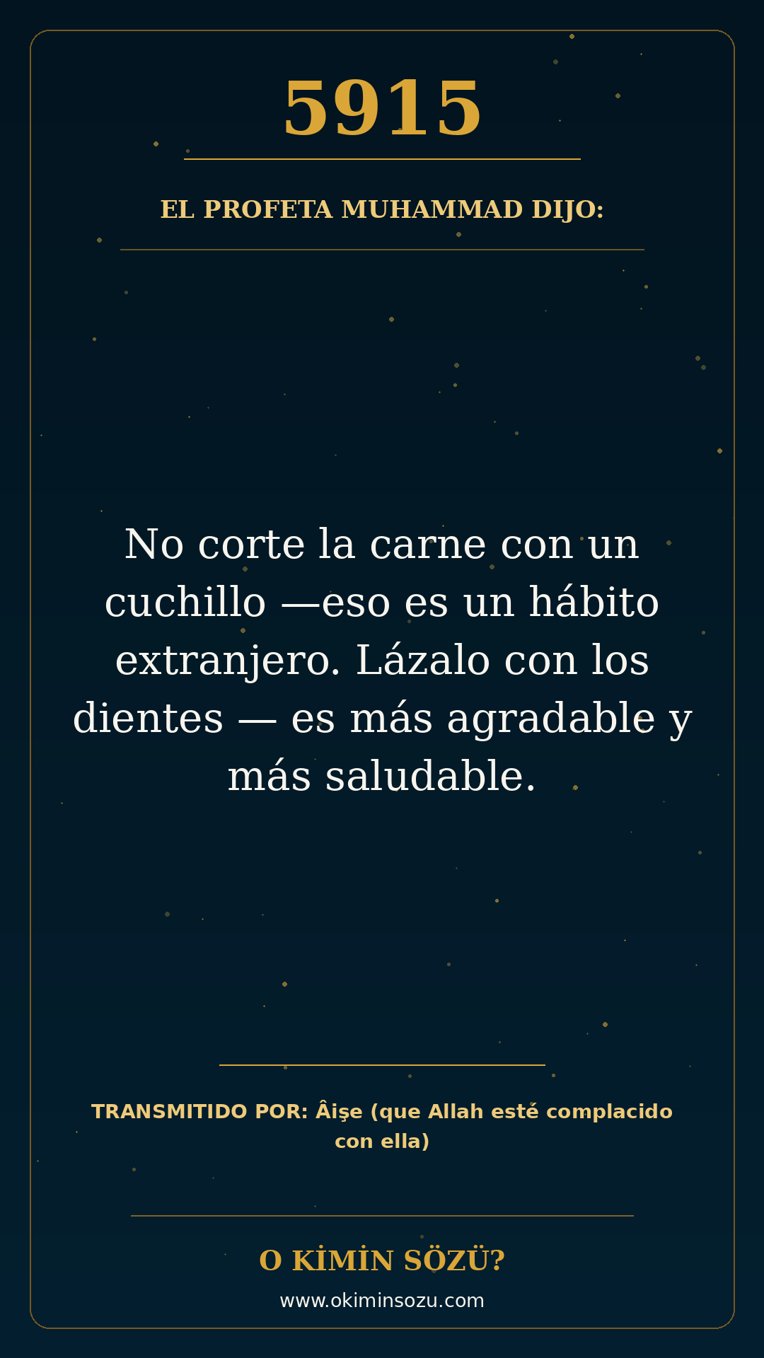 hadis 5915 es