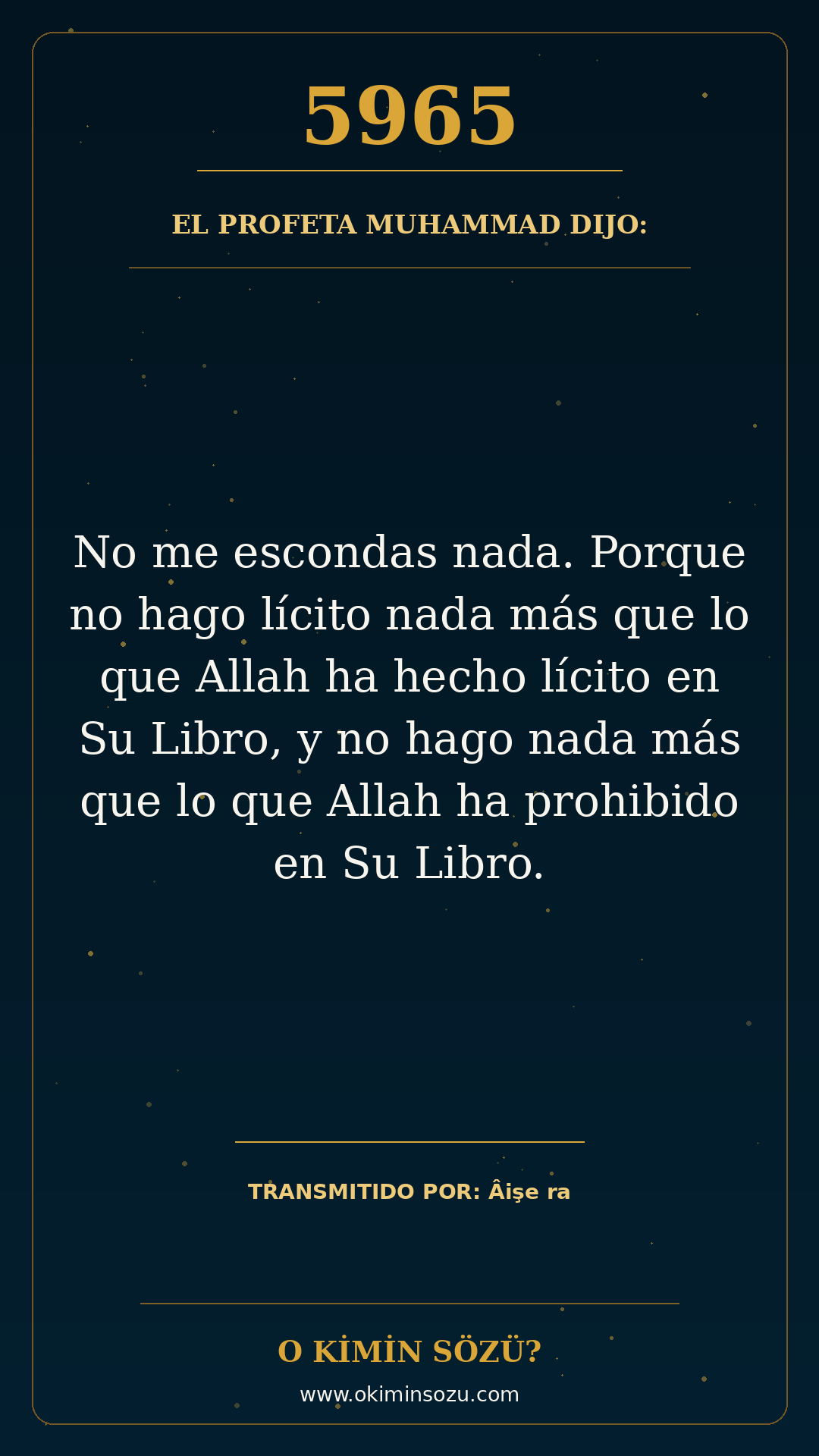 hadis 5965 es