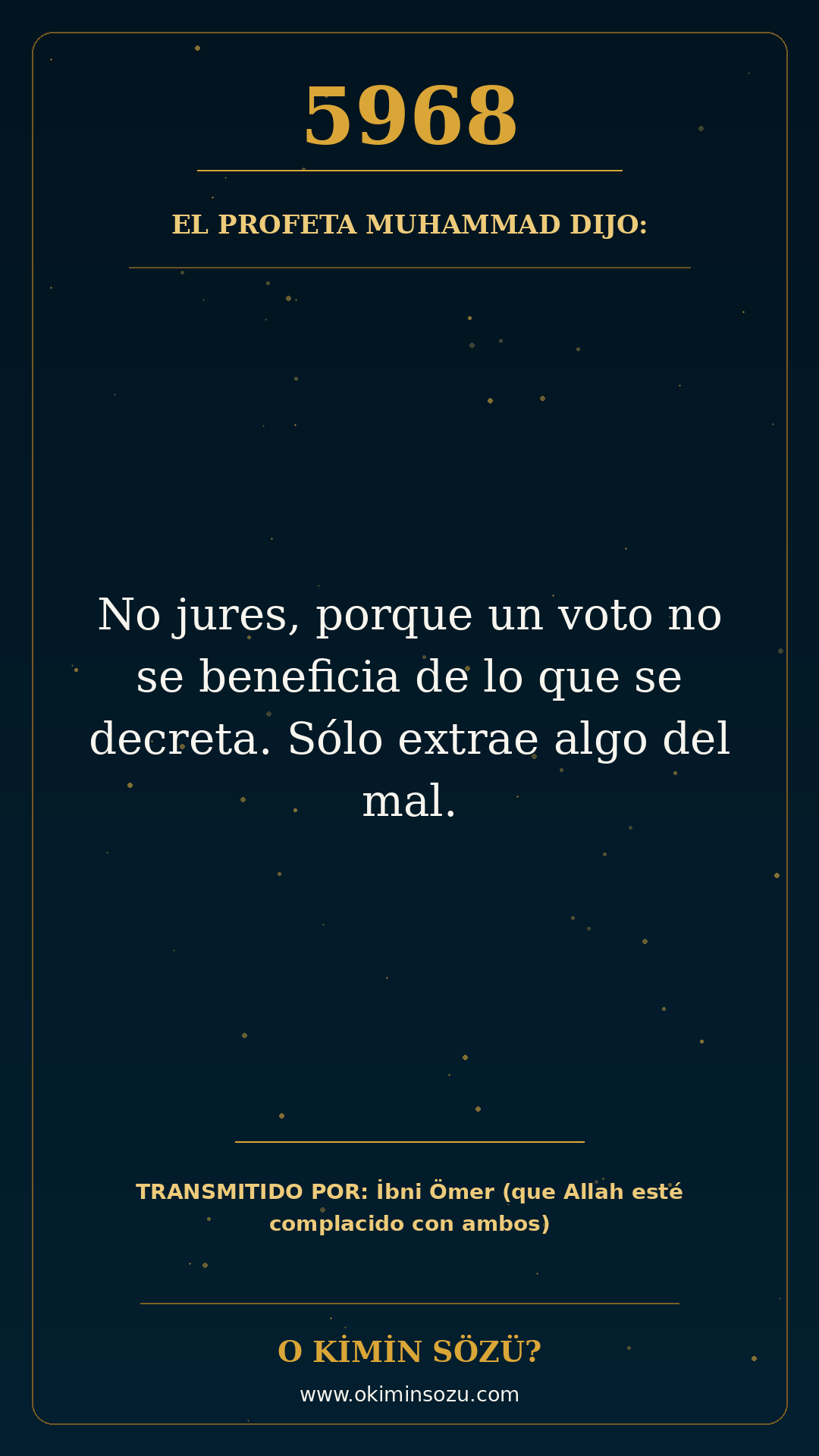 hadis 5968 es