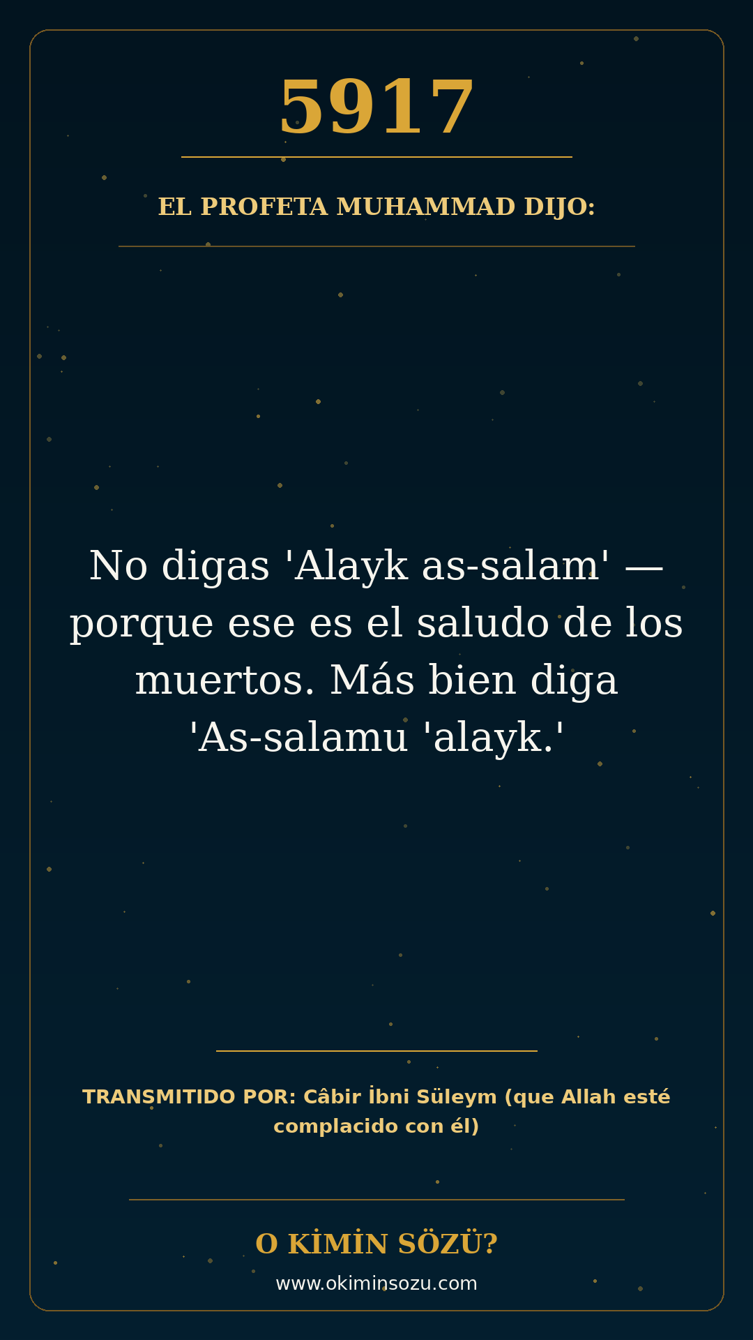 hadis 5917 es