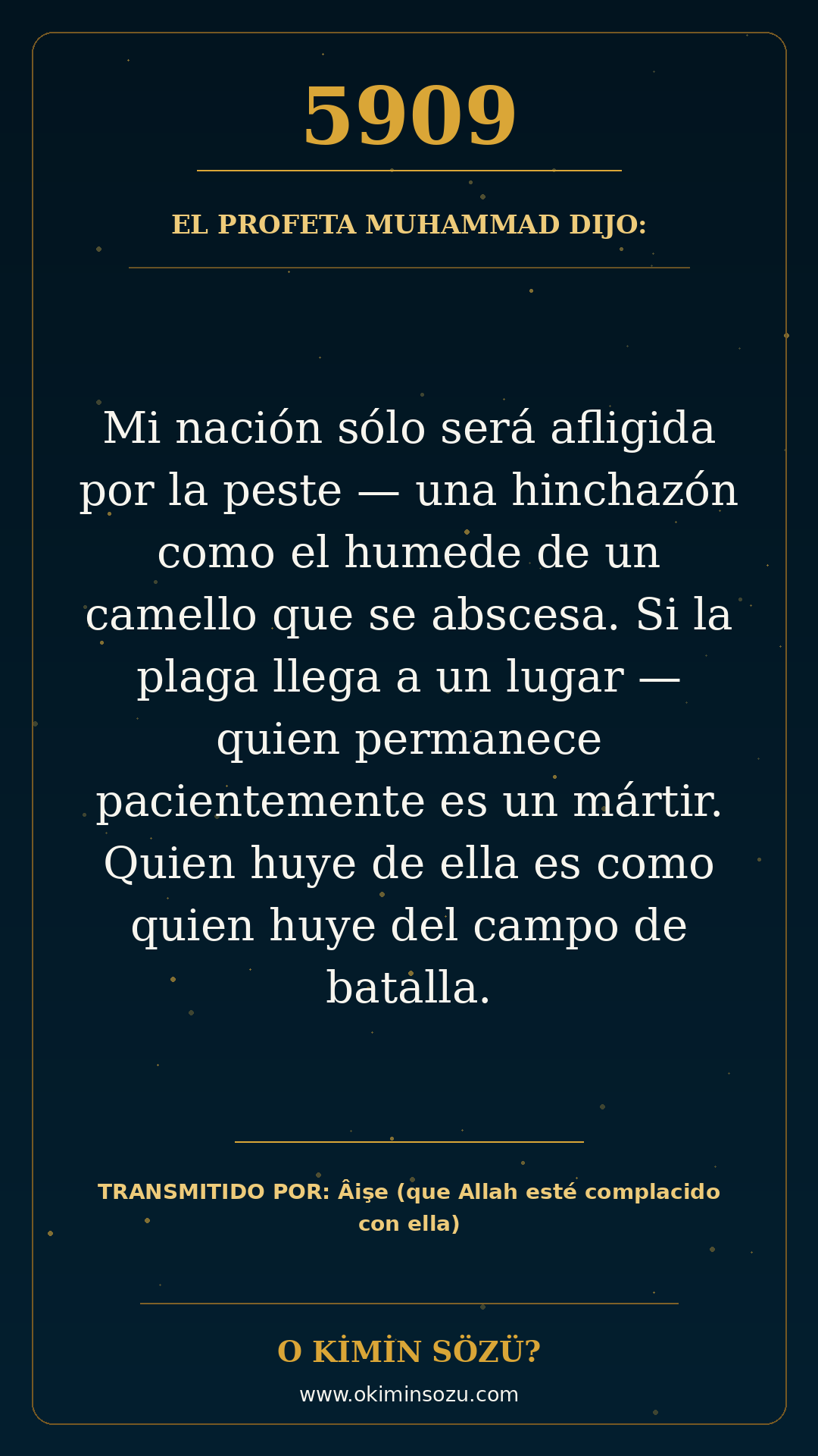 hadis 5909 es