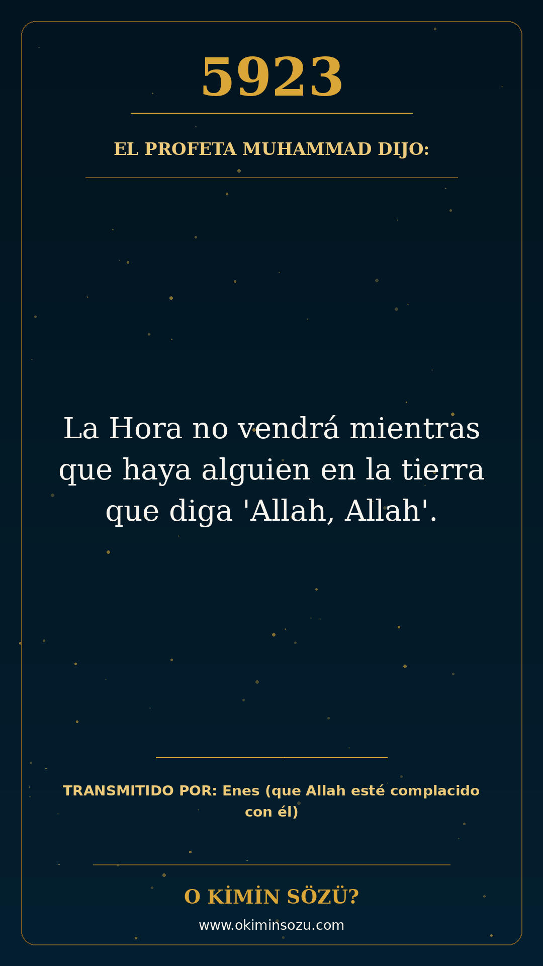 hadis 5923 es