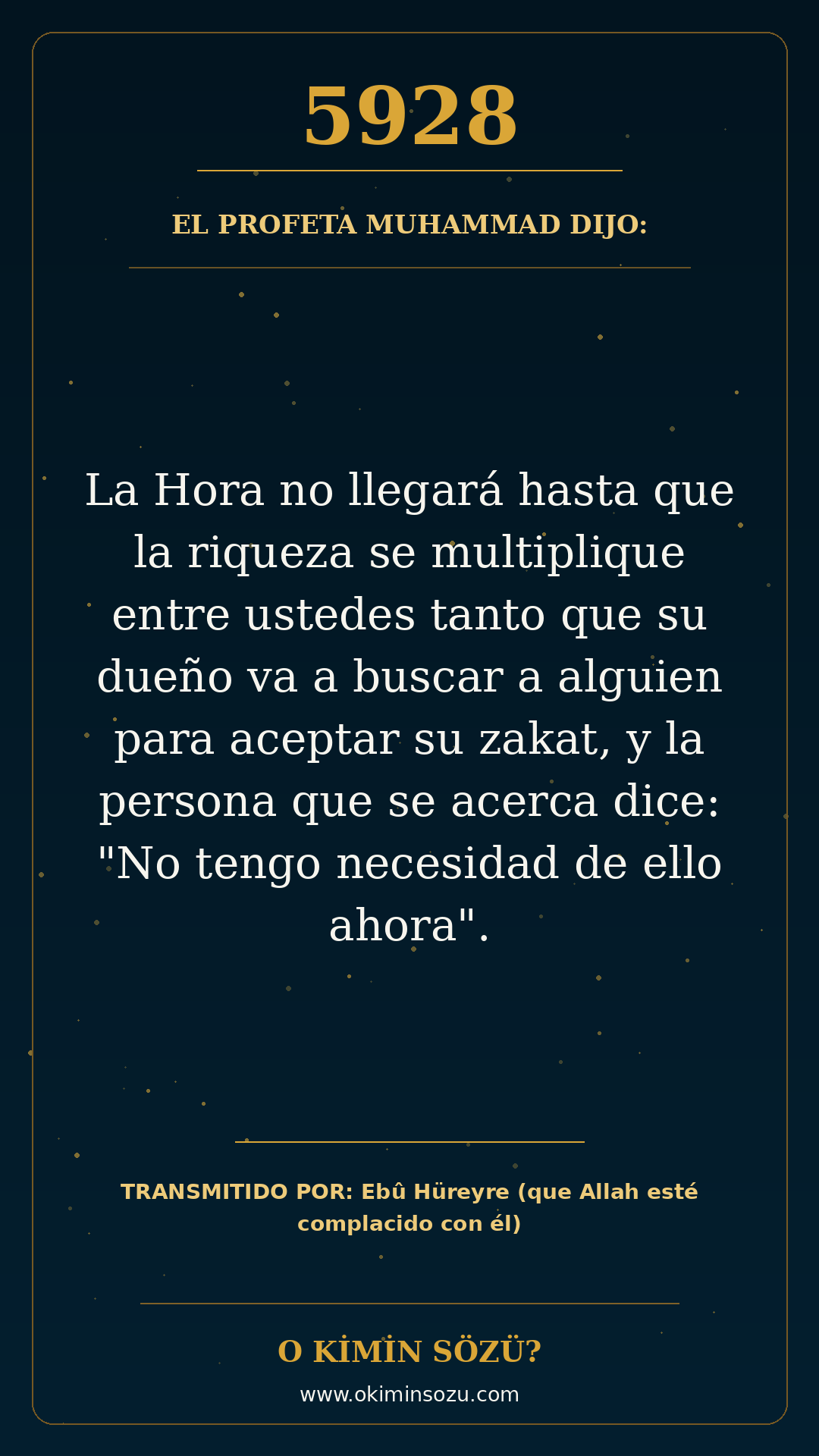 hadis 5928 es