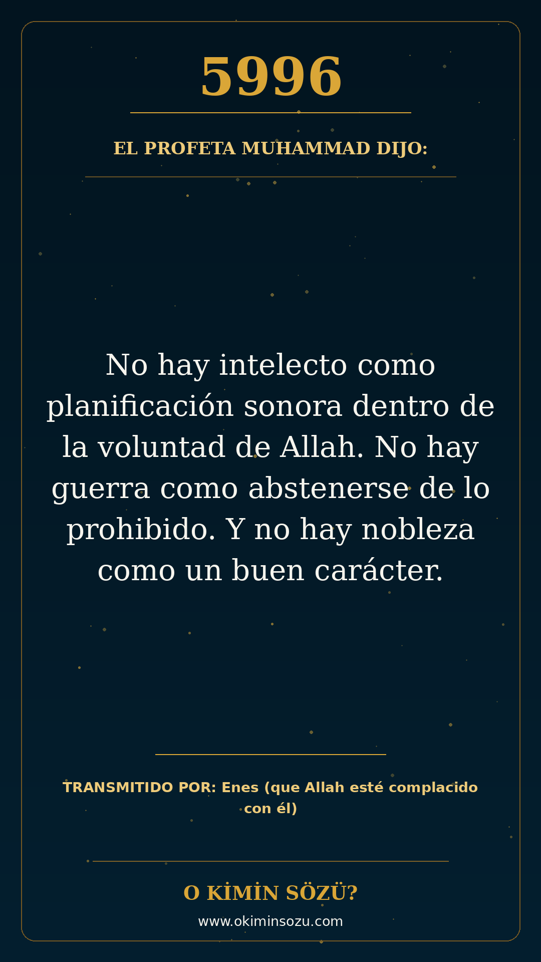 hadis 5996 es