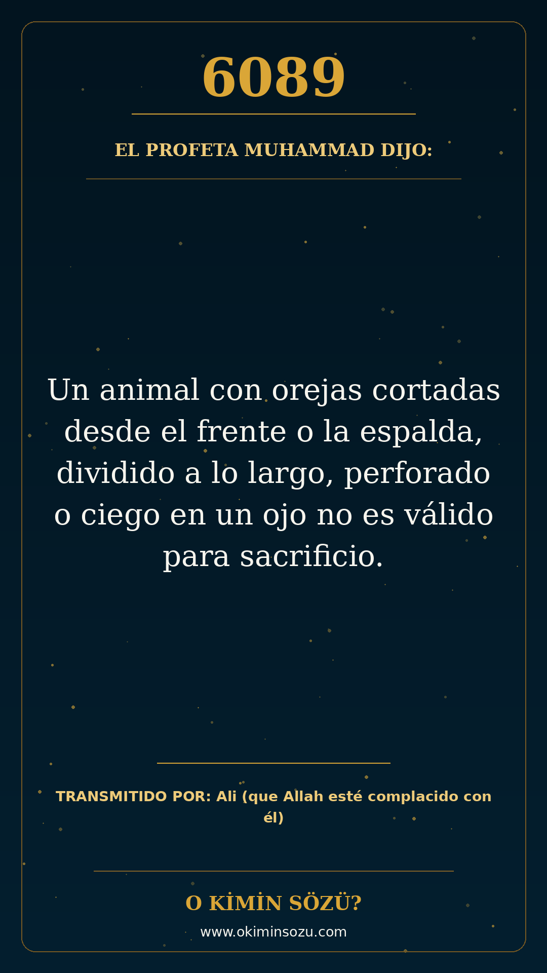 hadis 6089 es