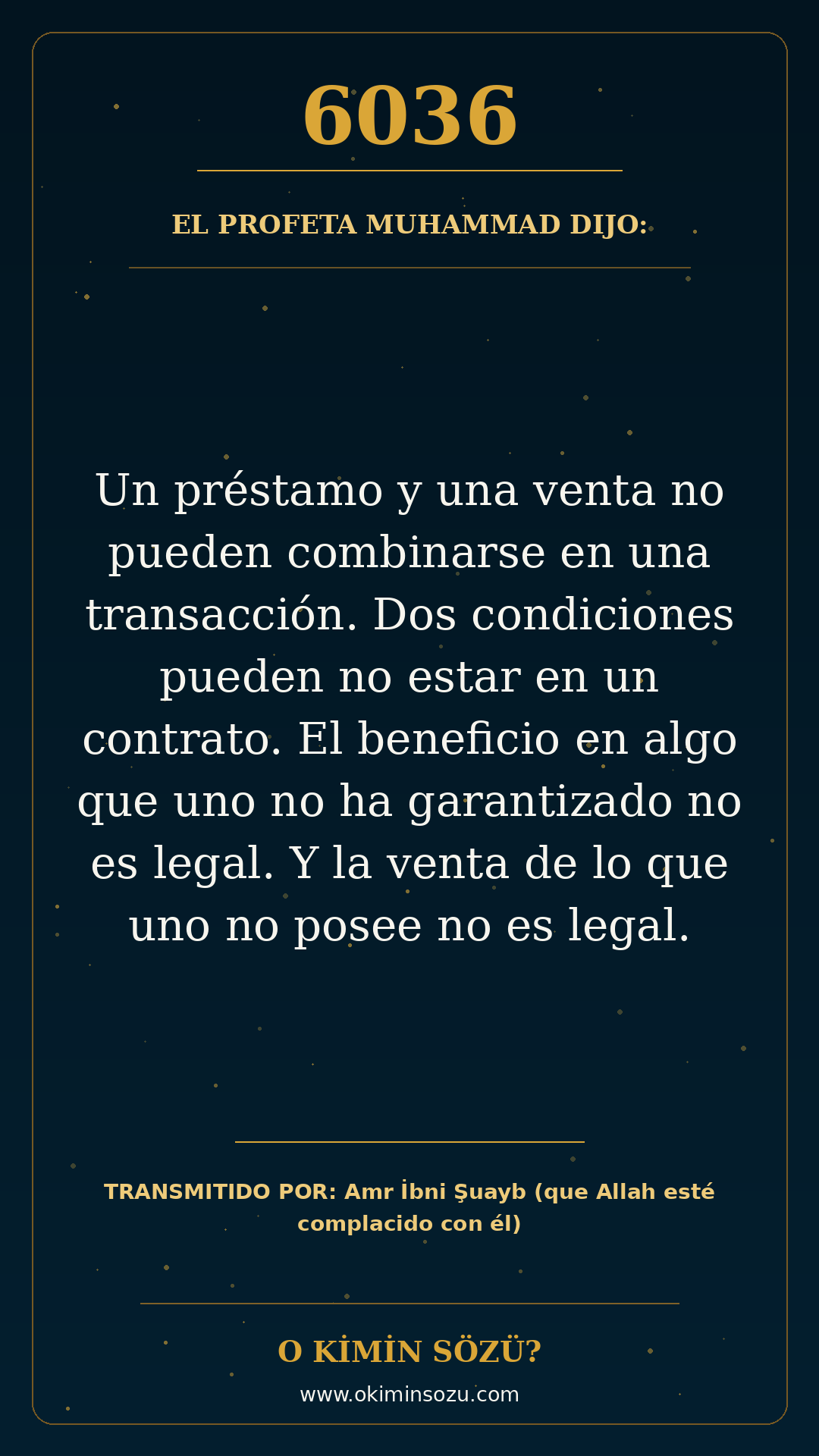 hadis 6036 es