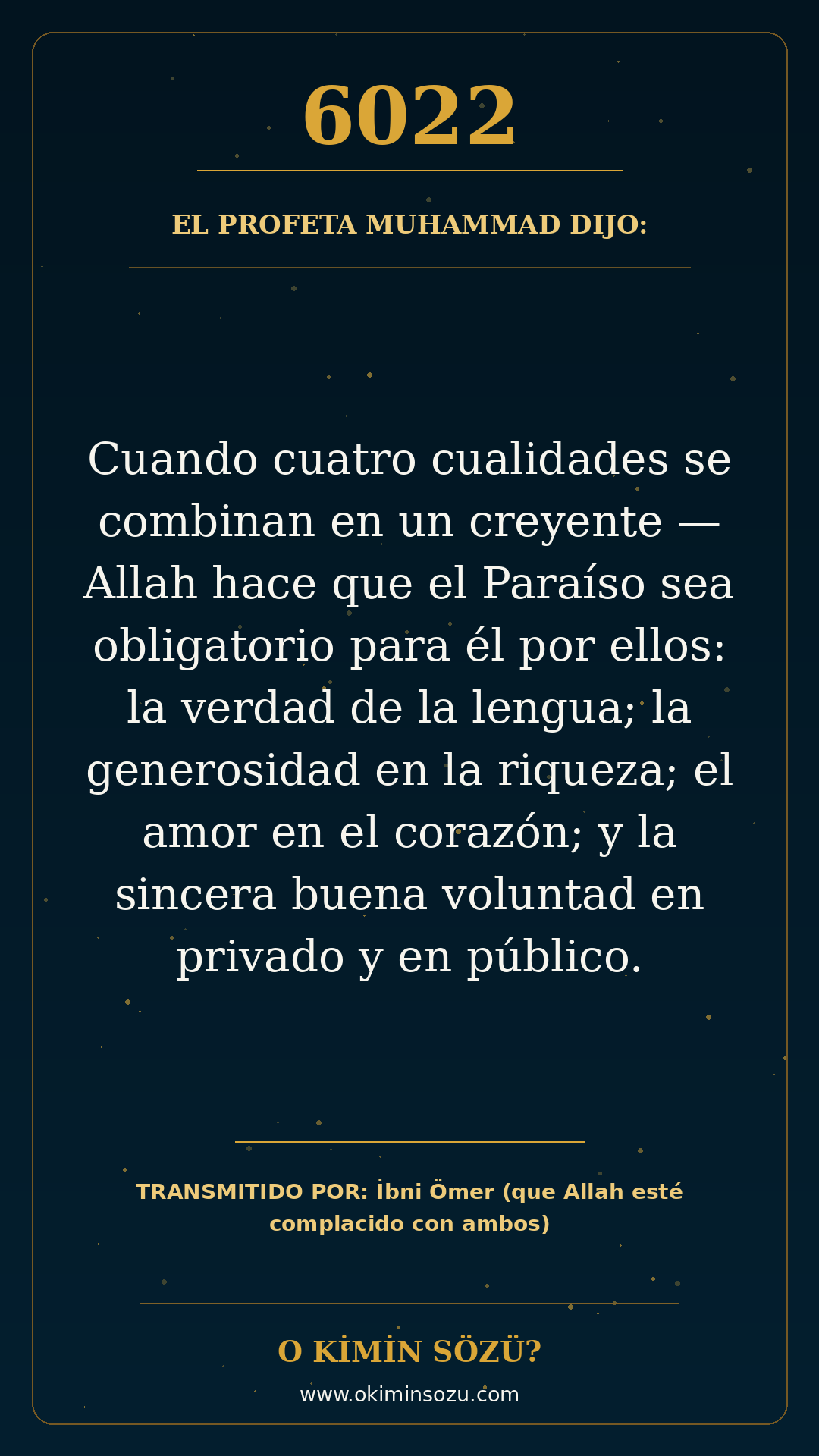 hadis 6022 es