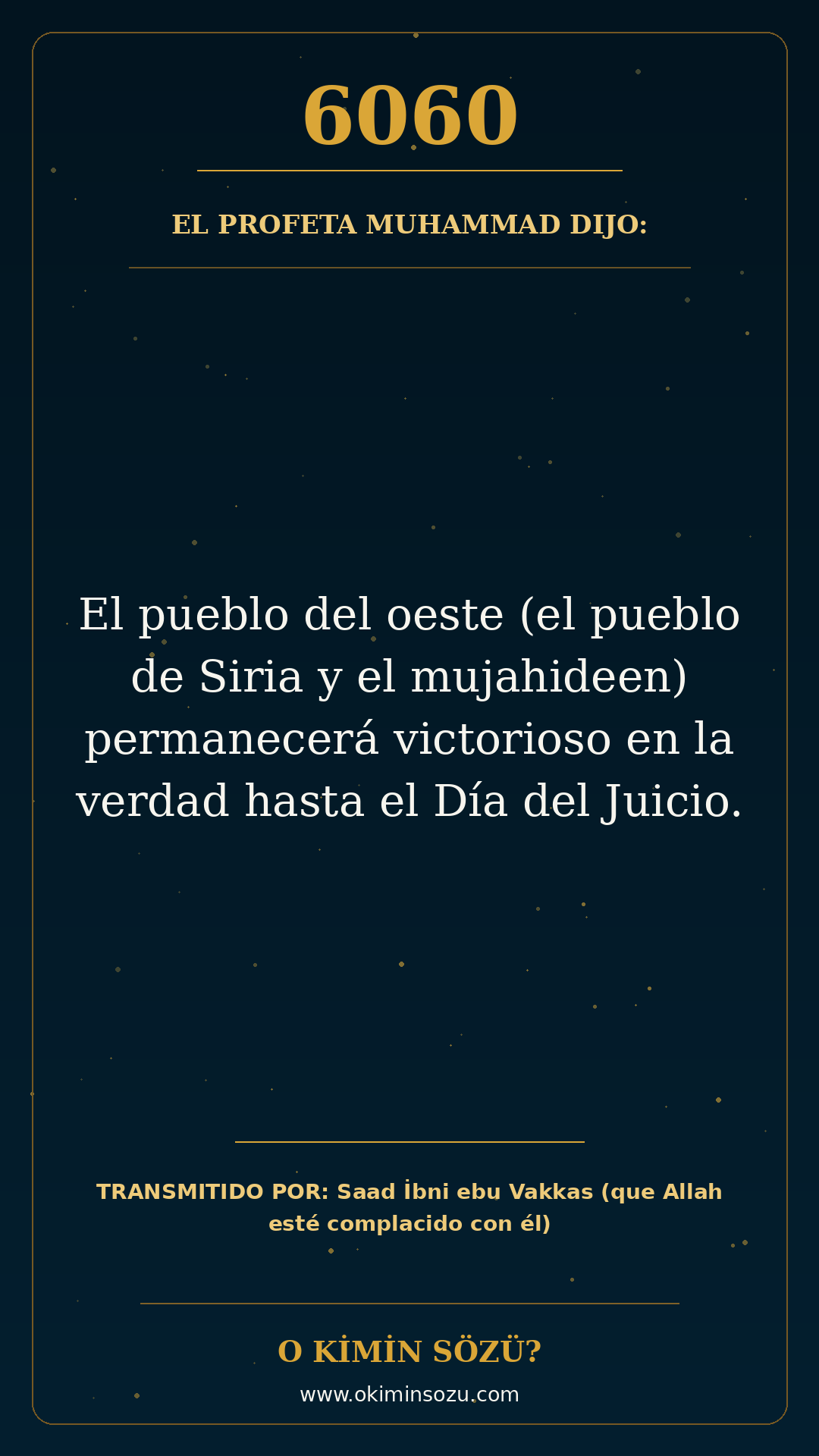 hadis 6060 es