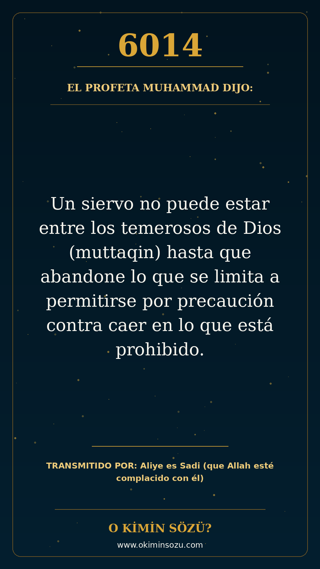 hadis 6014 es