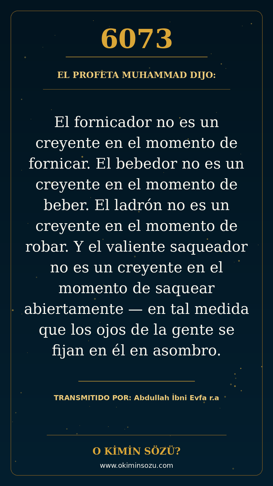 hadis 6073 es