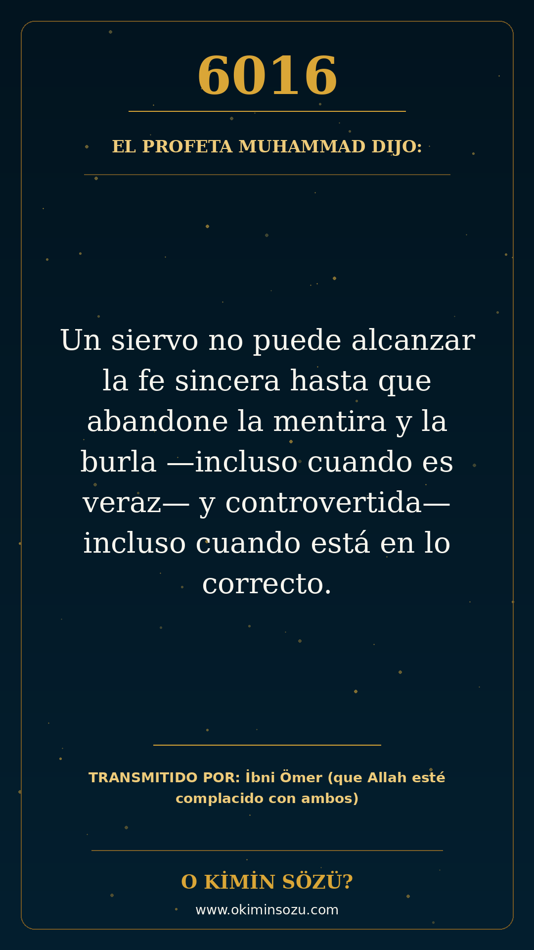 hadis 6016 es
