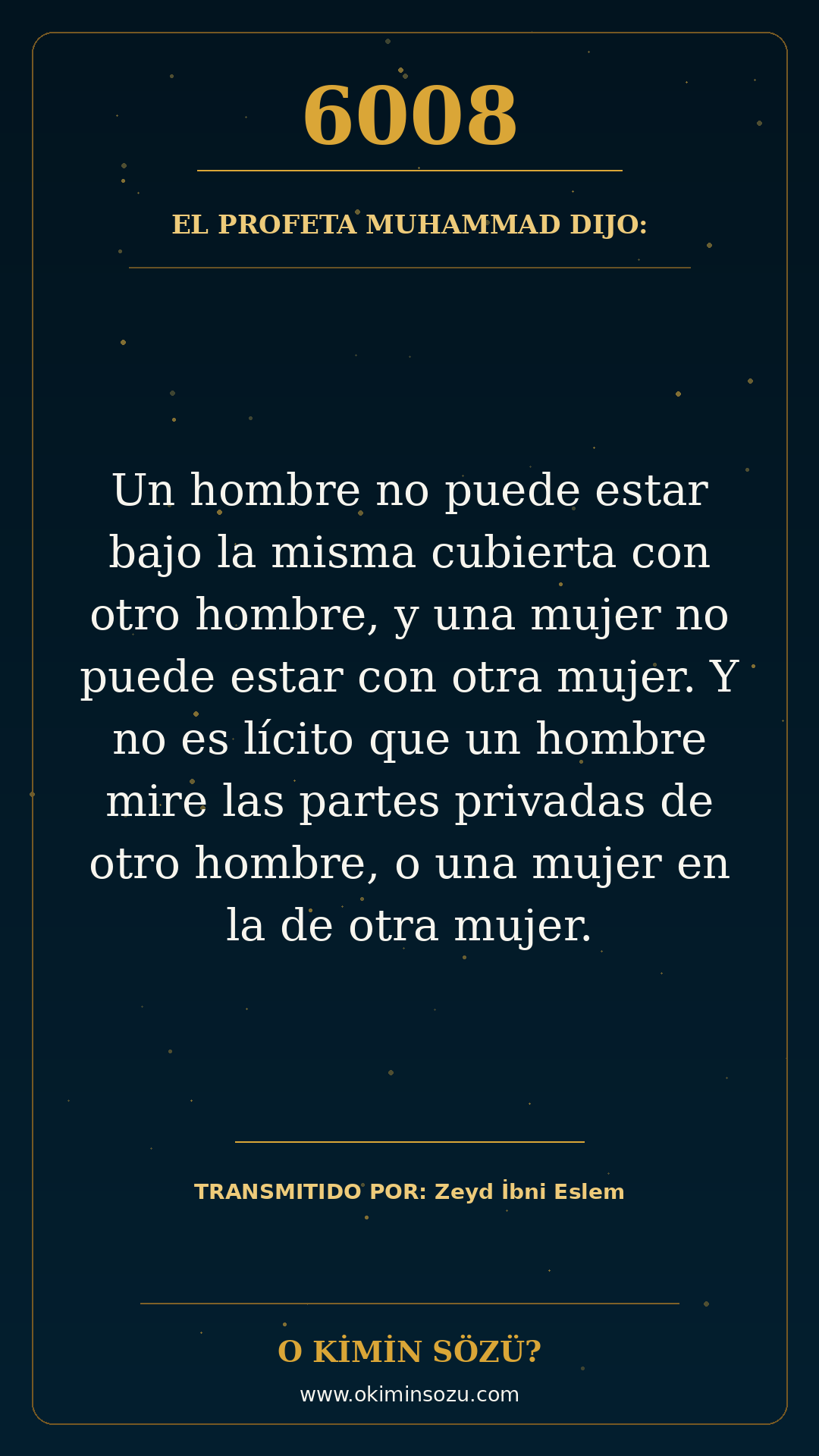 hadis 6008 es