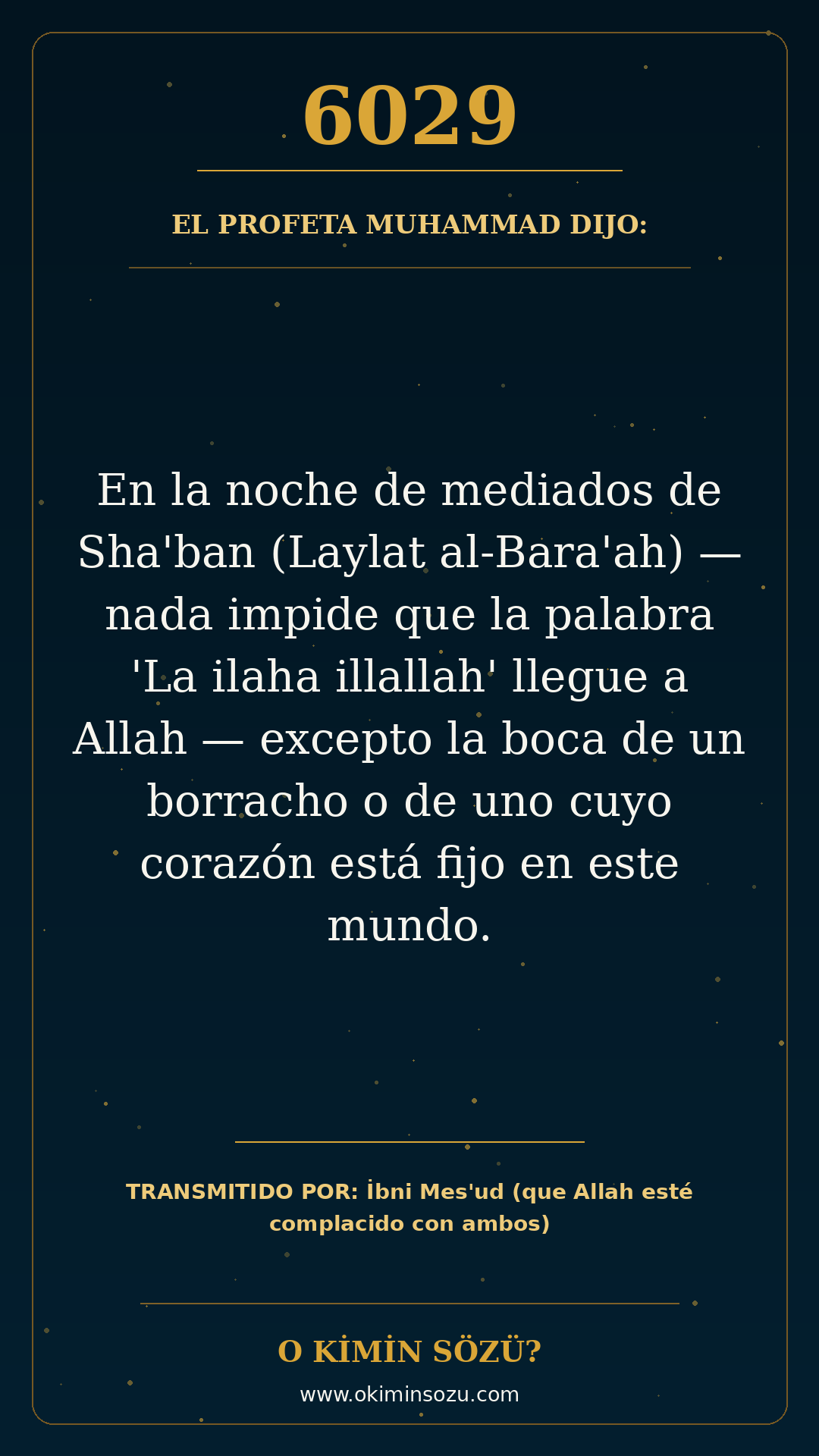 hadis 6029 es