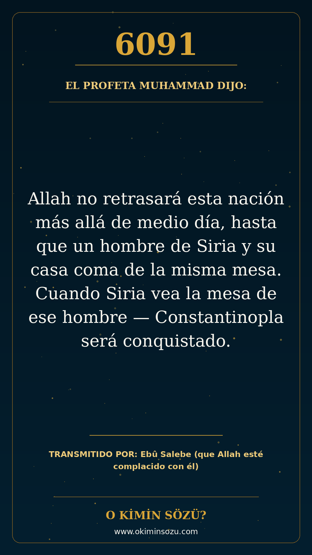 hadis 6091 es