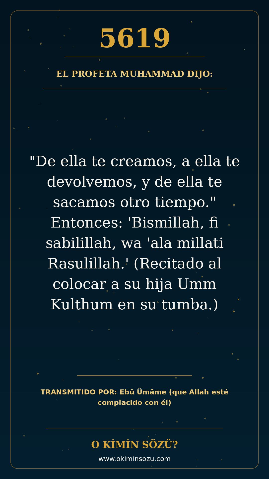 hadis 5619 es