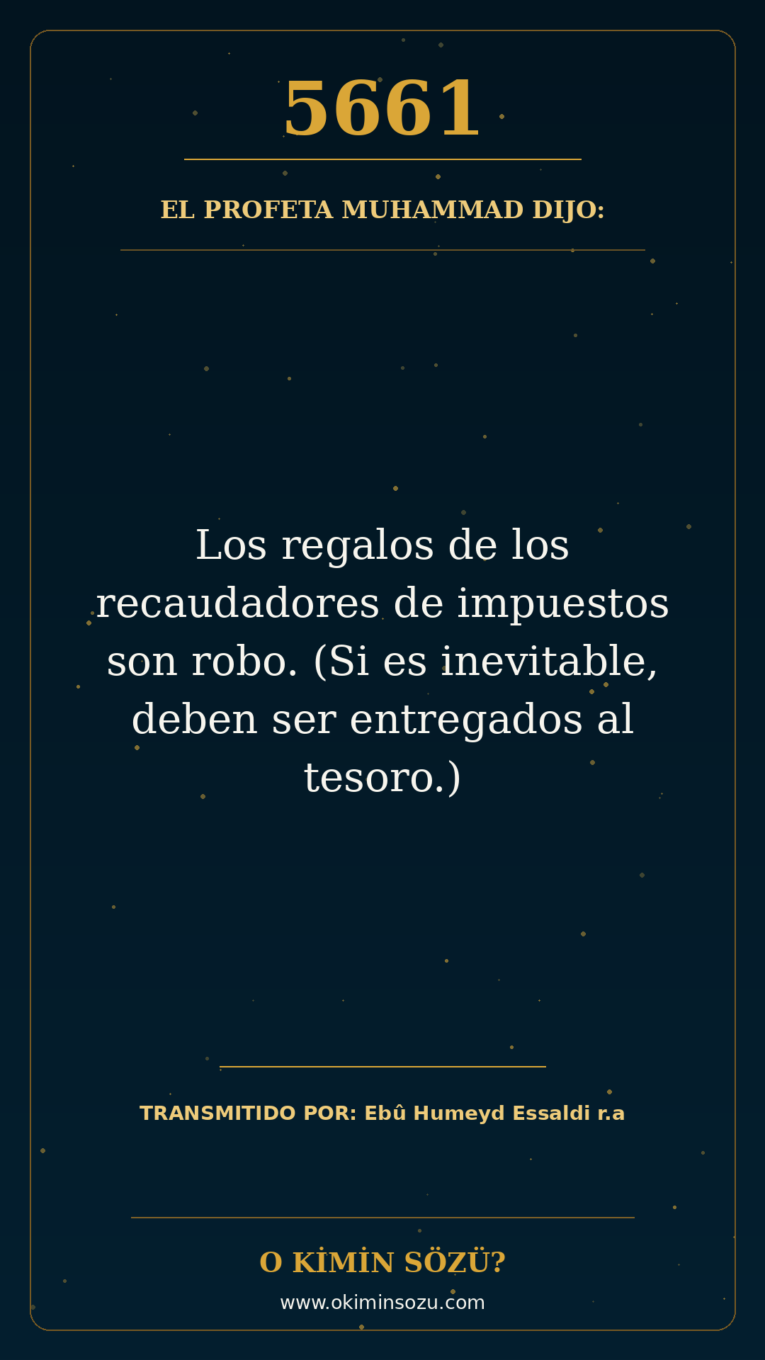 hadis 5661 es