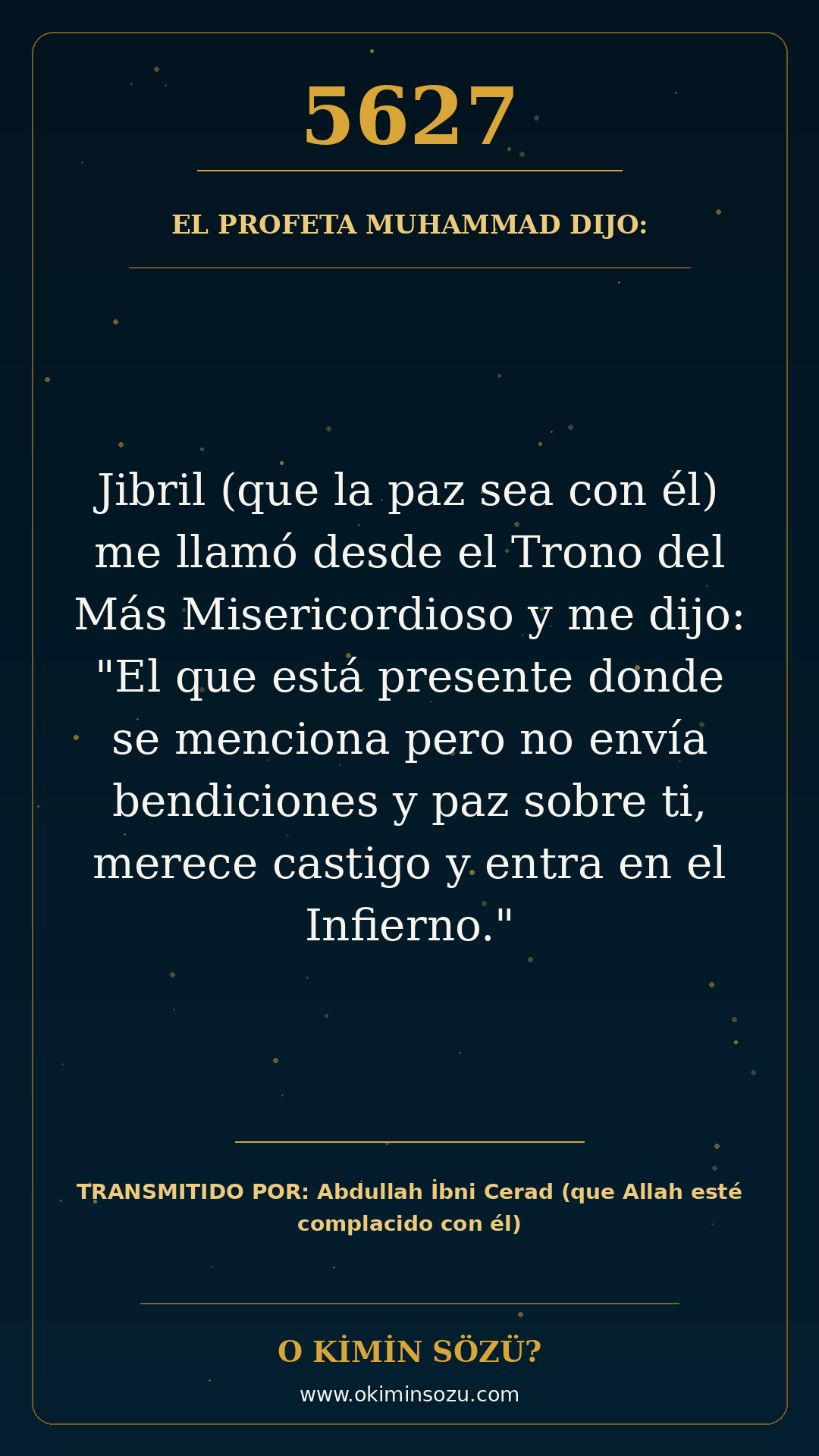 hadis 5627 es