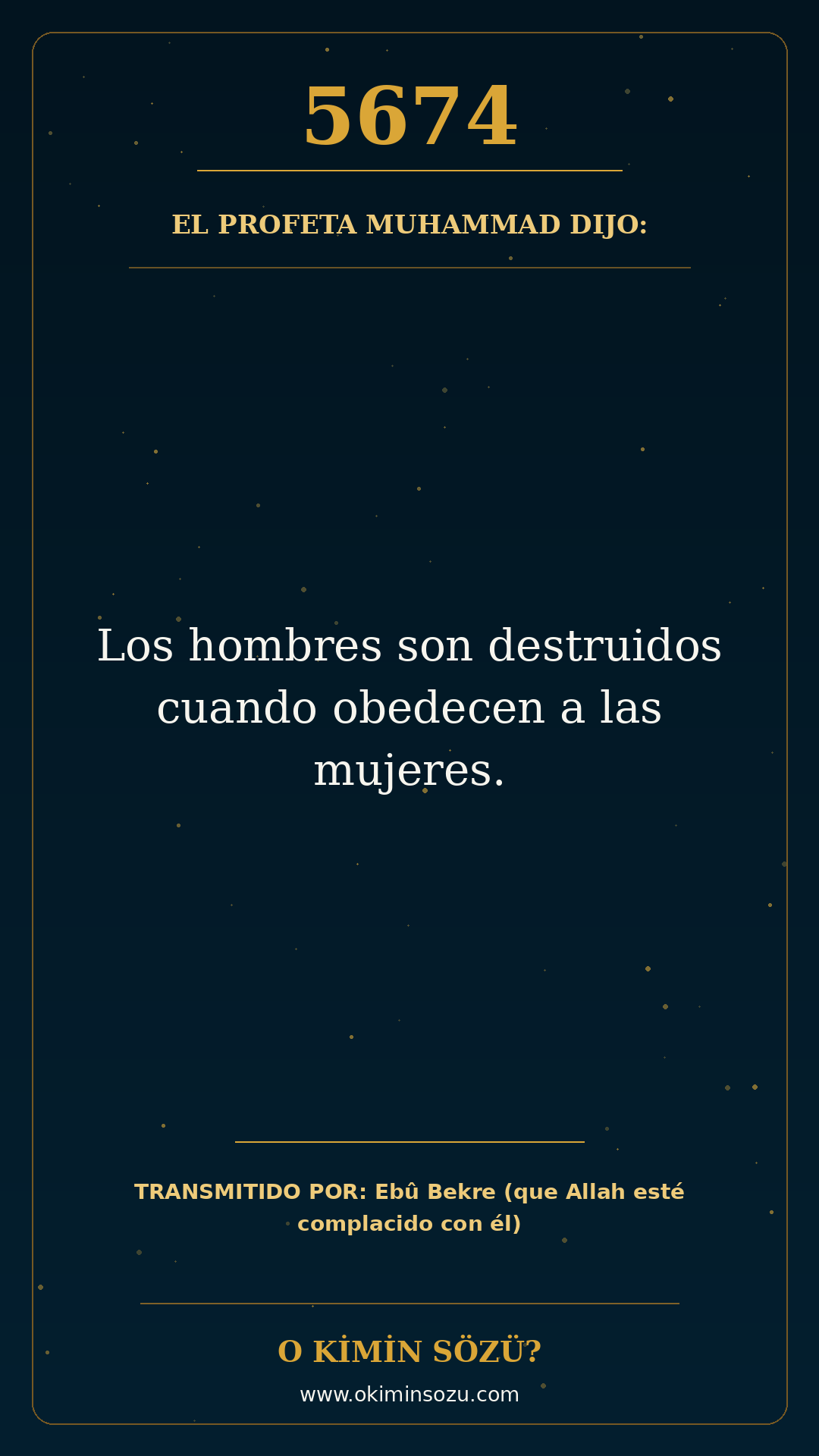hadis 5674 es