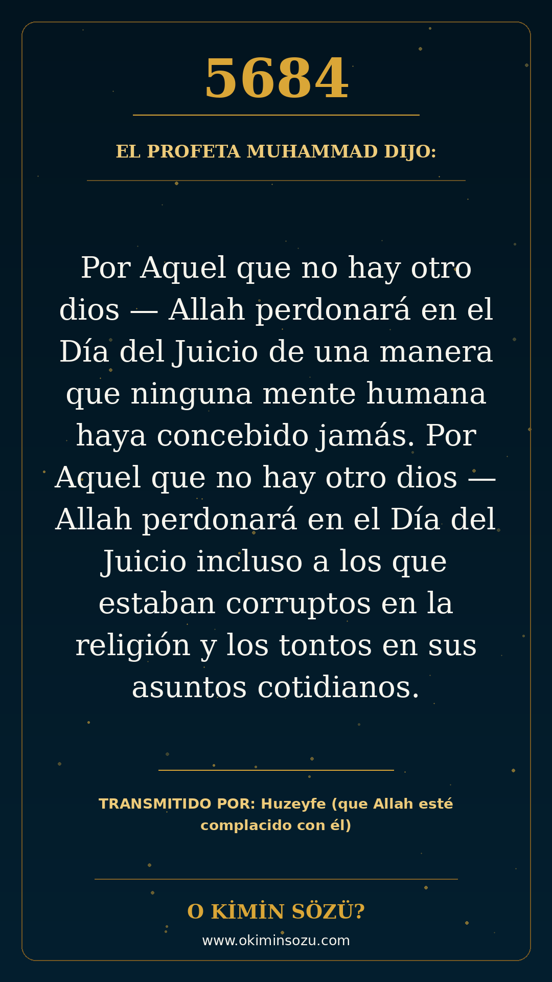 hadis 5684 es