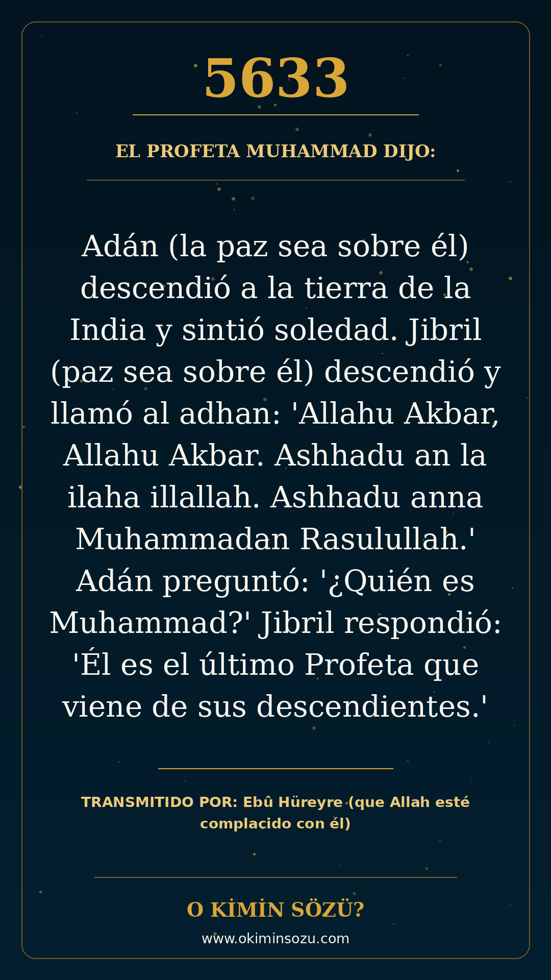 hadis 5633 es