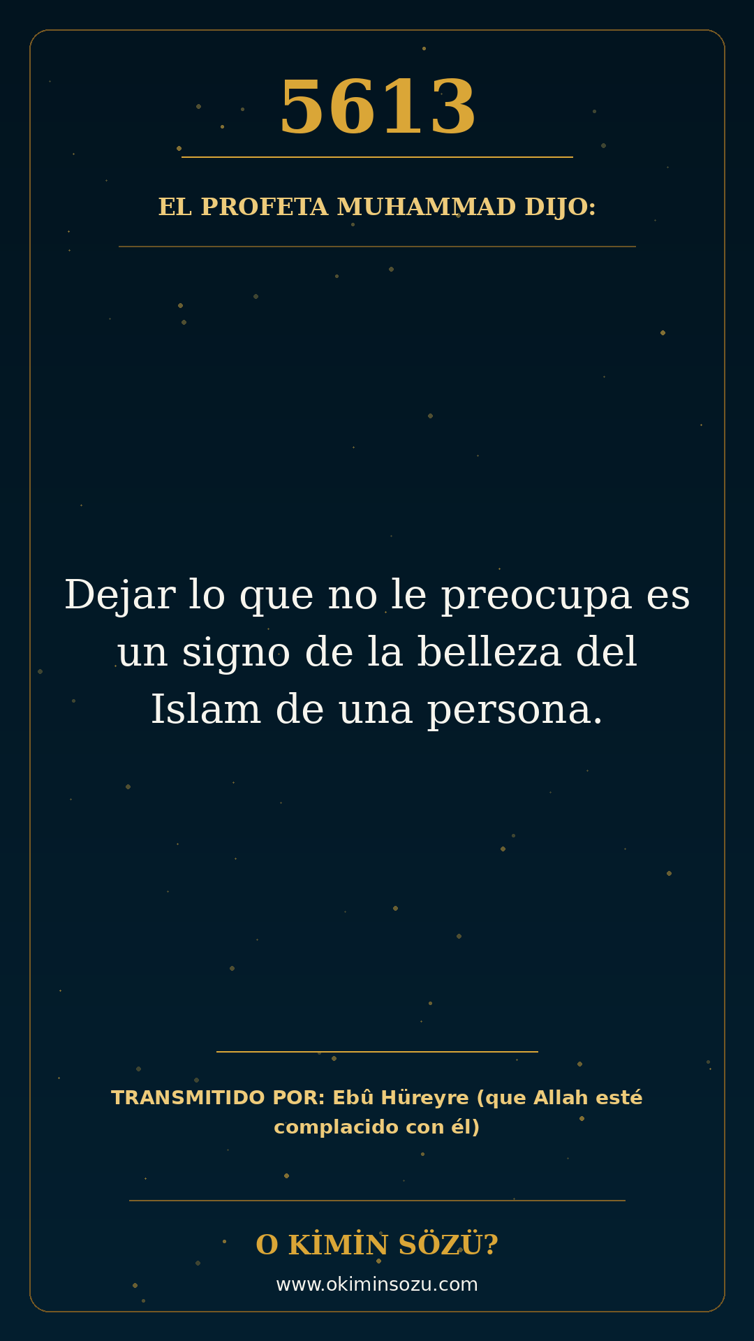 hadis 5613 es
