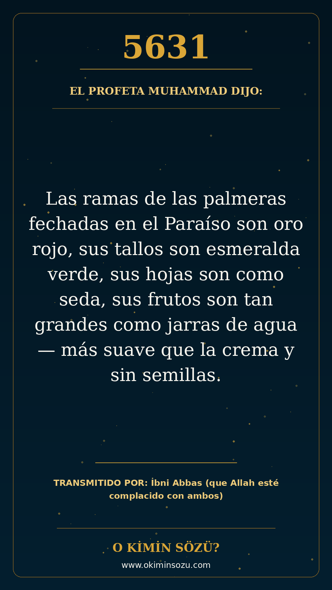 hadis 5631 es