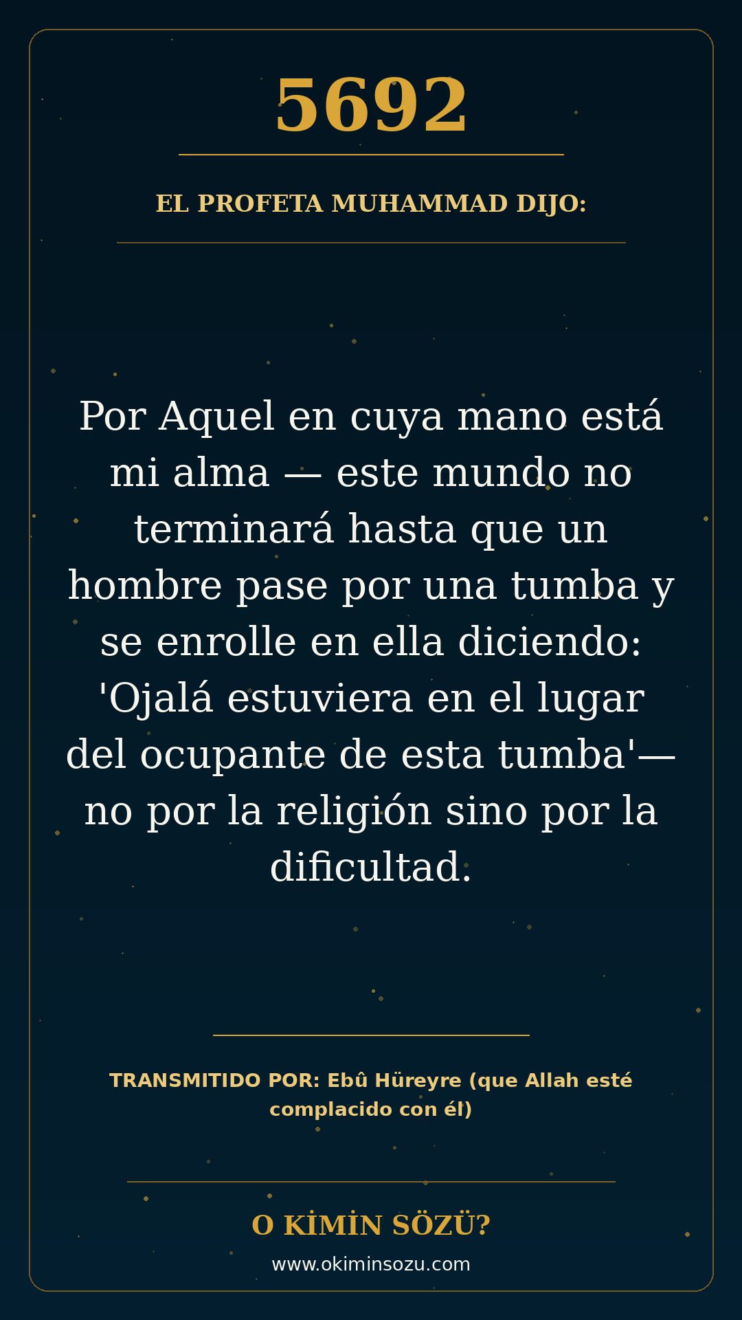 hadis 5692 es
