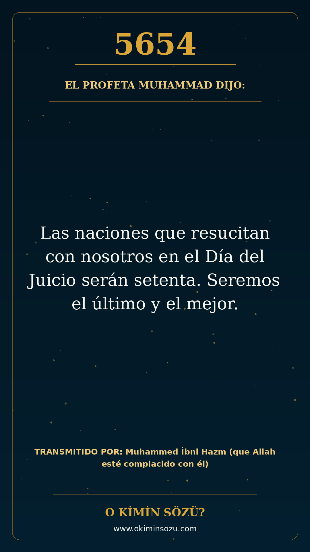 hadis 5654 es