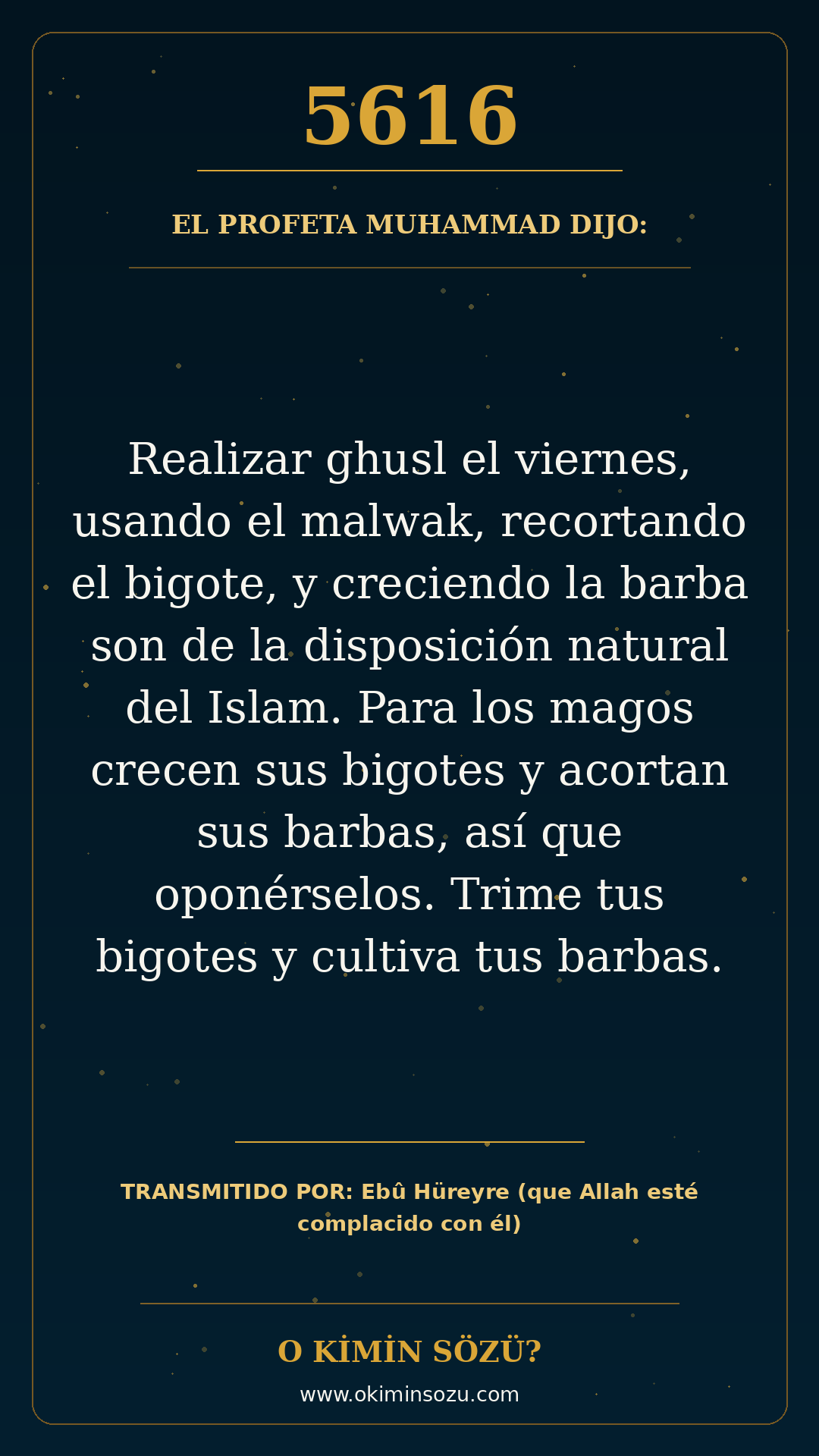 hadis 5616 es