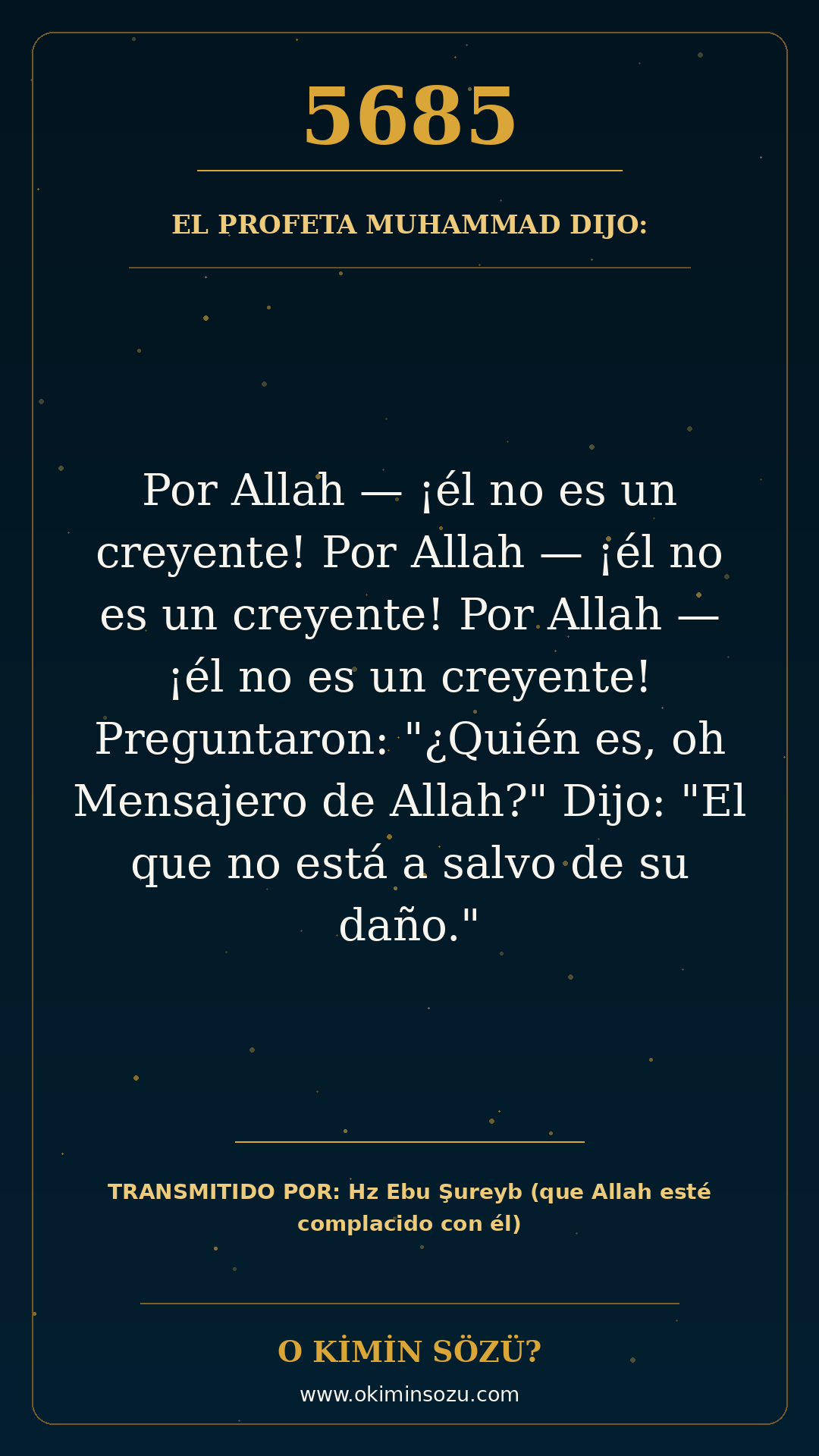 hadis 5685 es