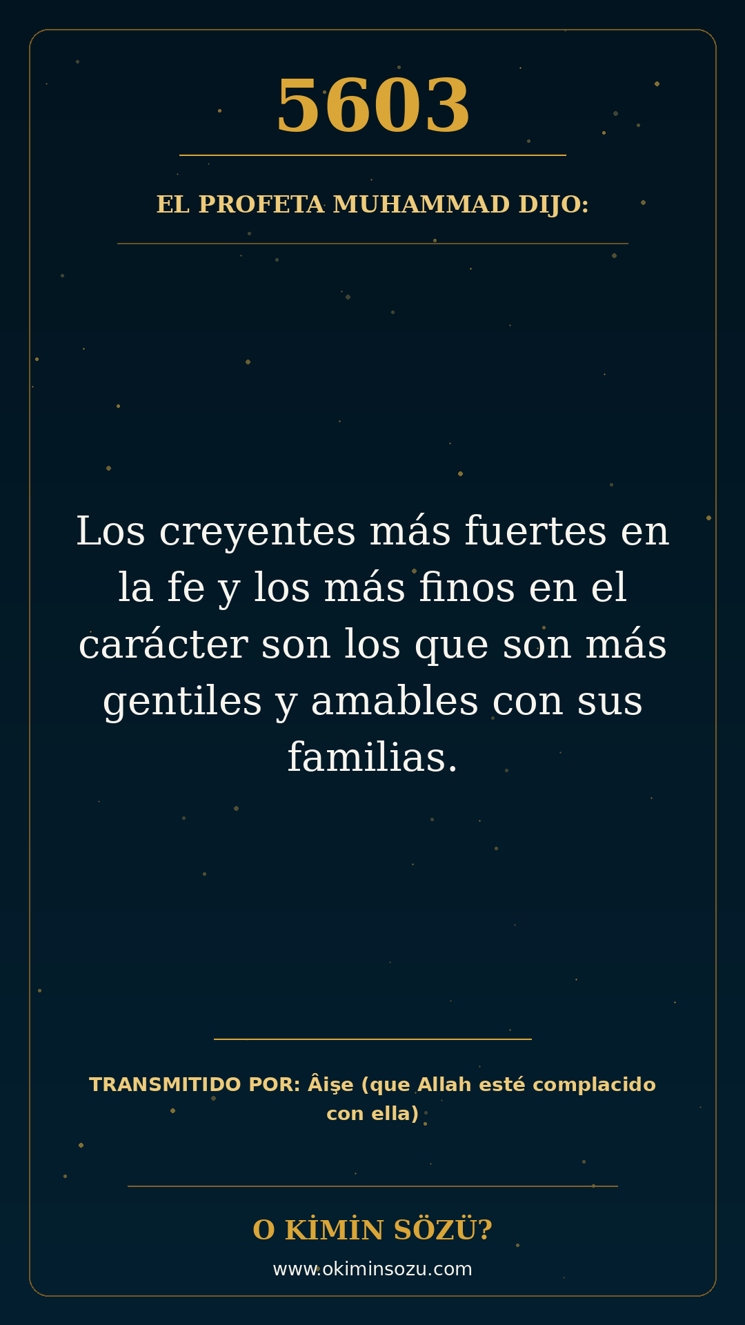 hadis 5603 es