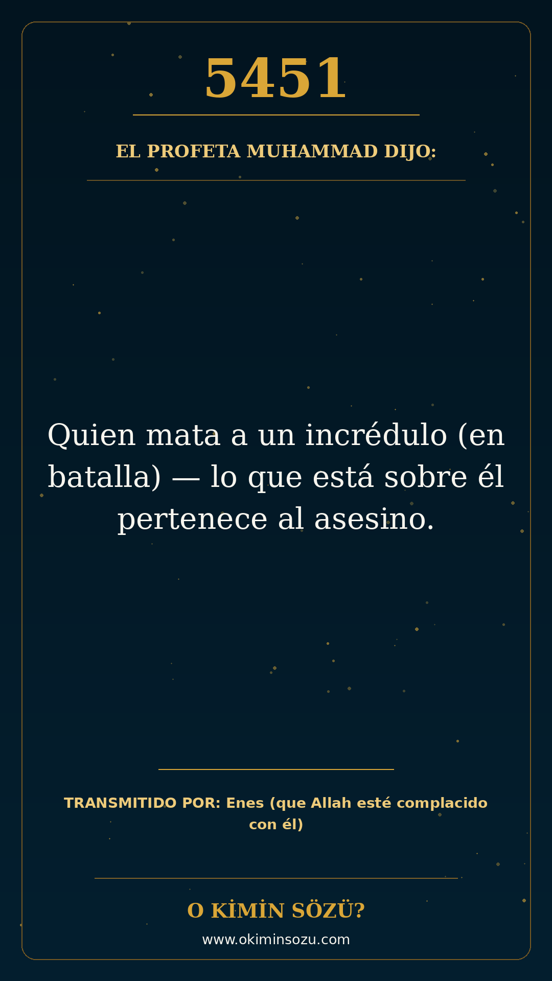 hadis 5451 es