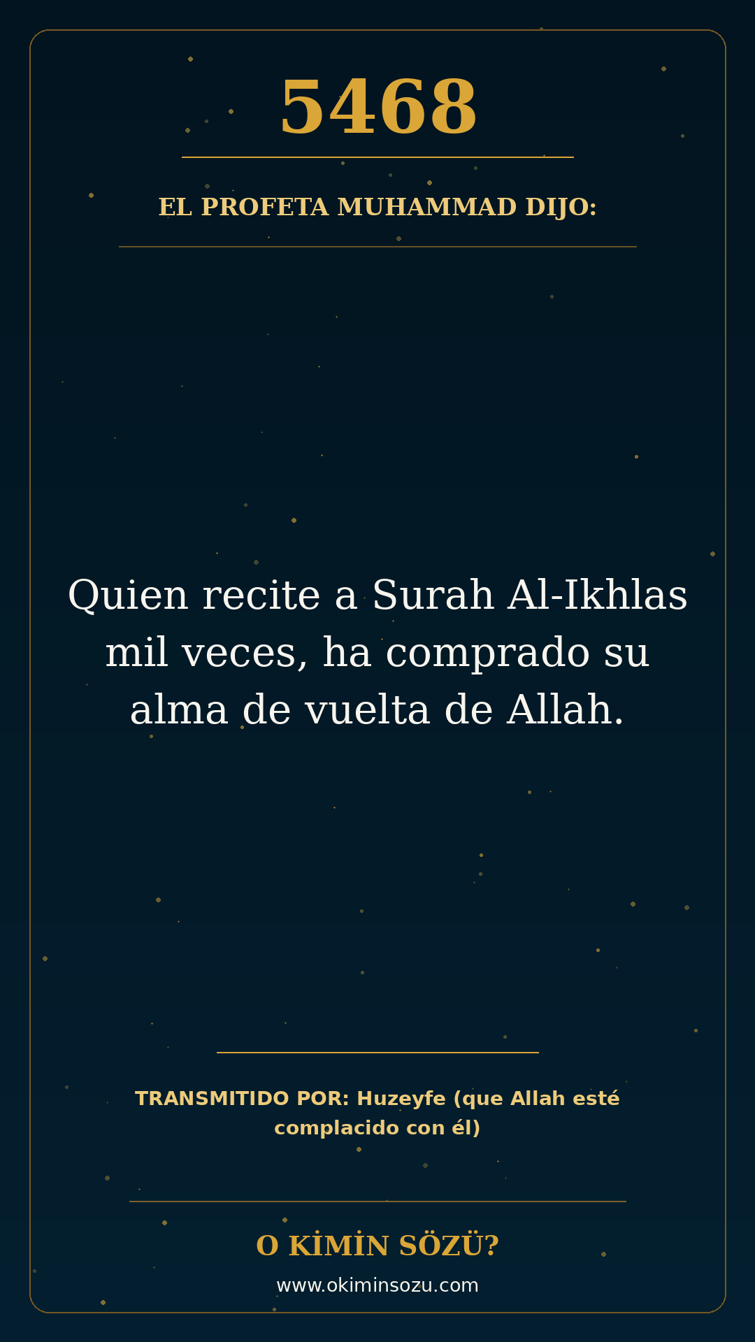 hadis 5468 es