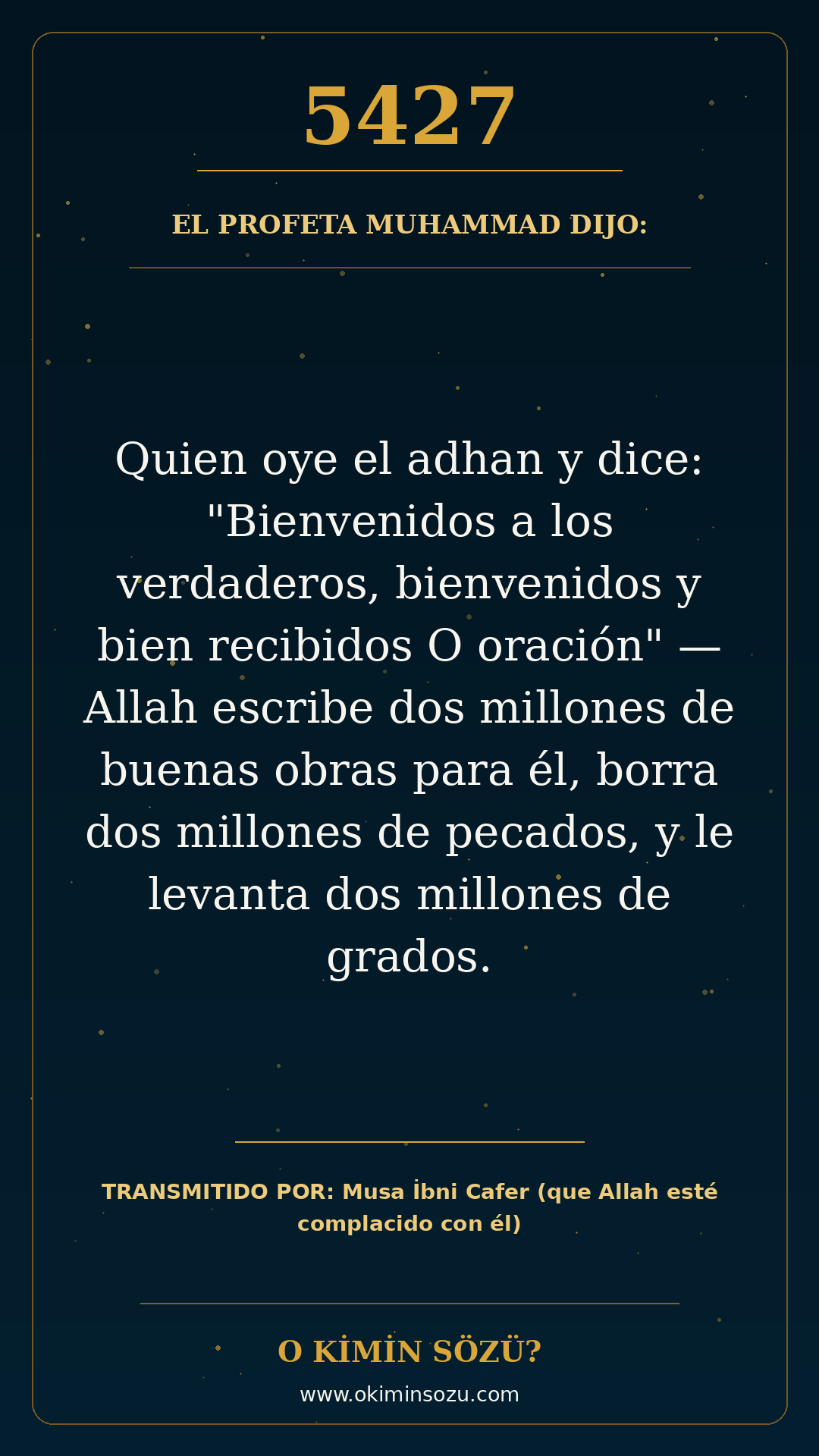 hadis 5427 es