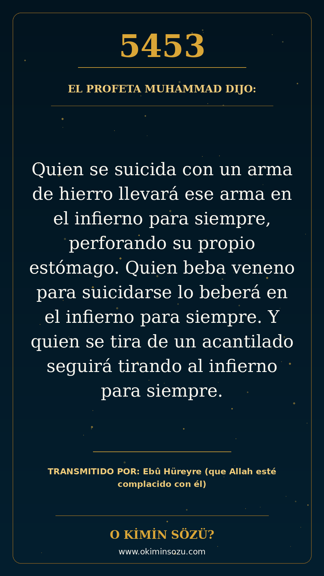 hadis 5453 es
