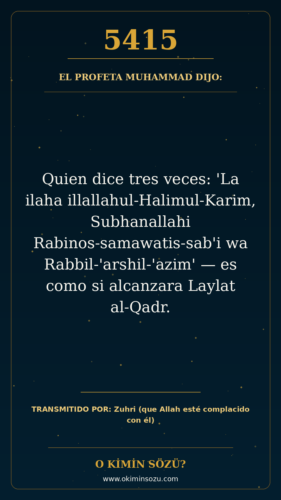 hadis 5415 es