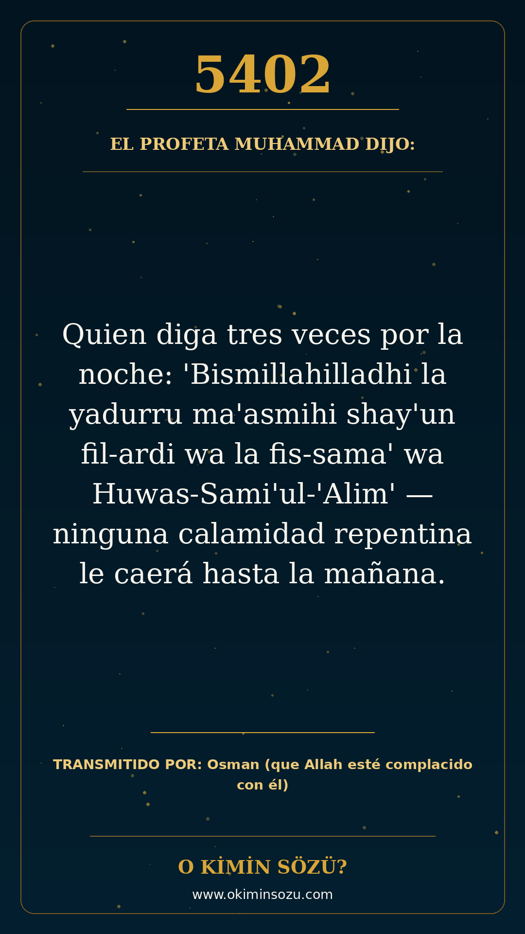 hadis 5402 es
