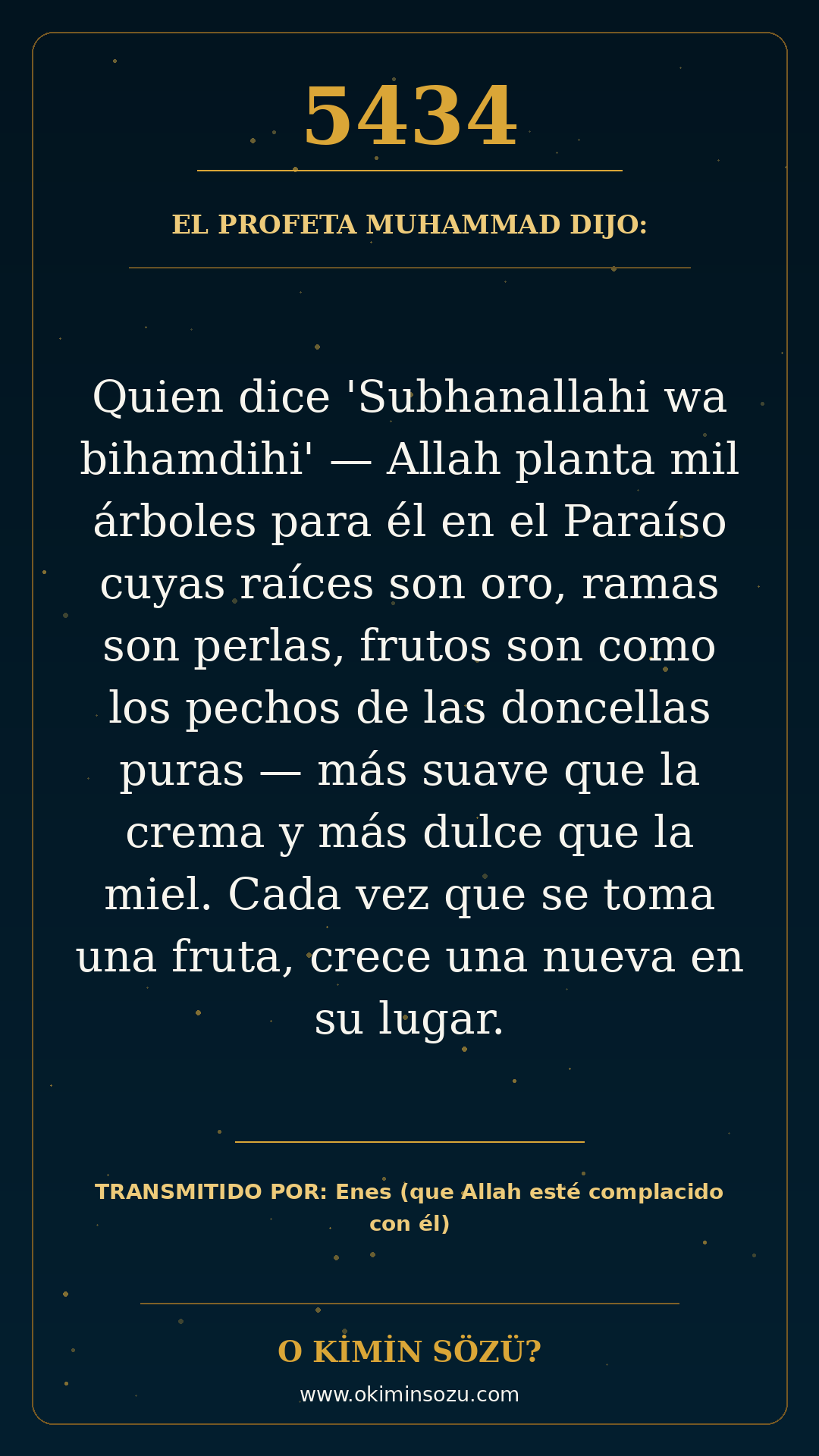 hadis 5434 es