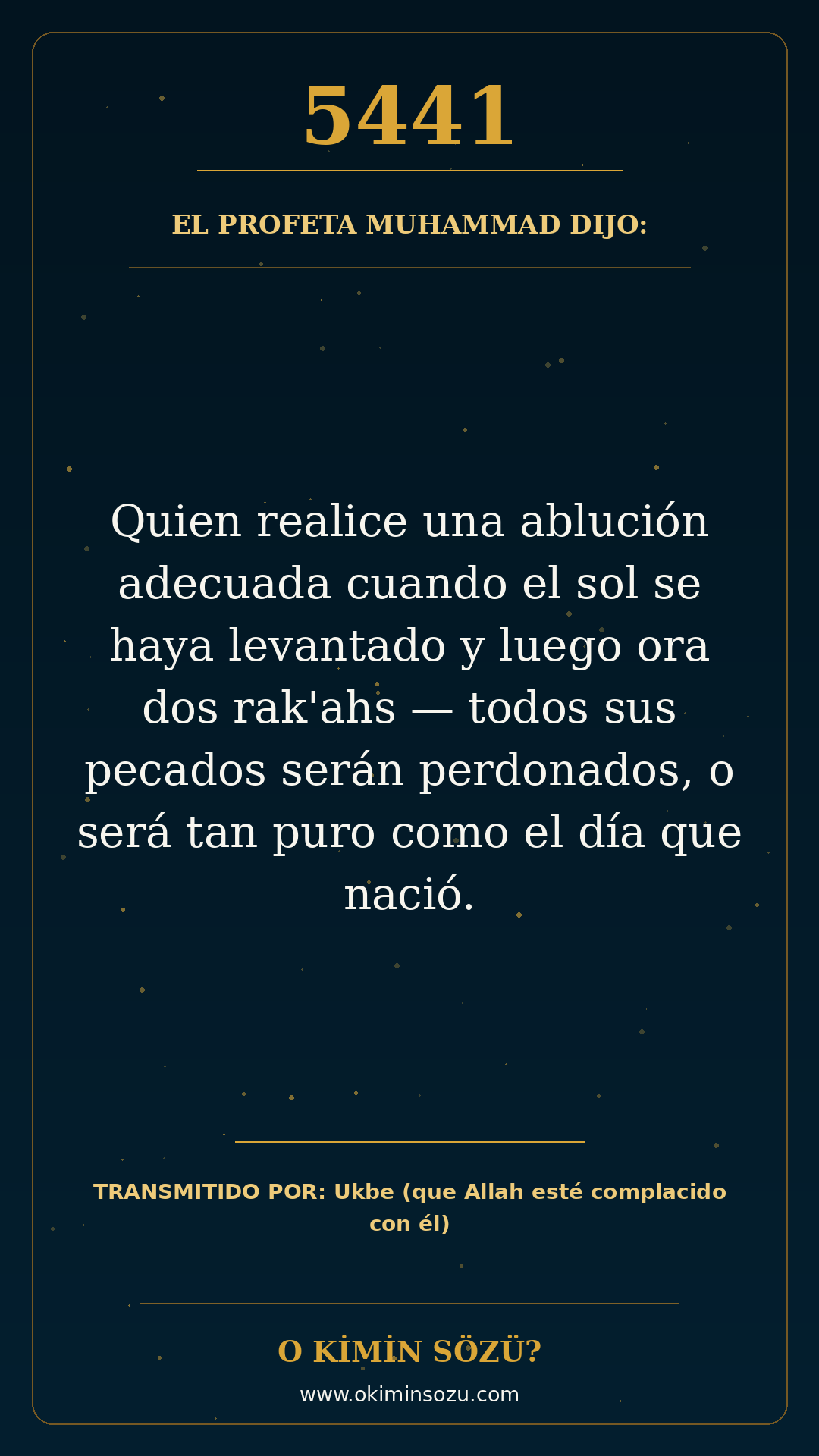 hadis 5441 es