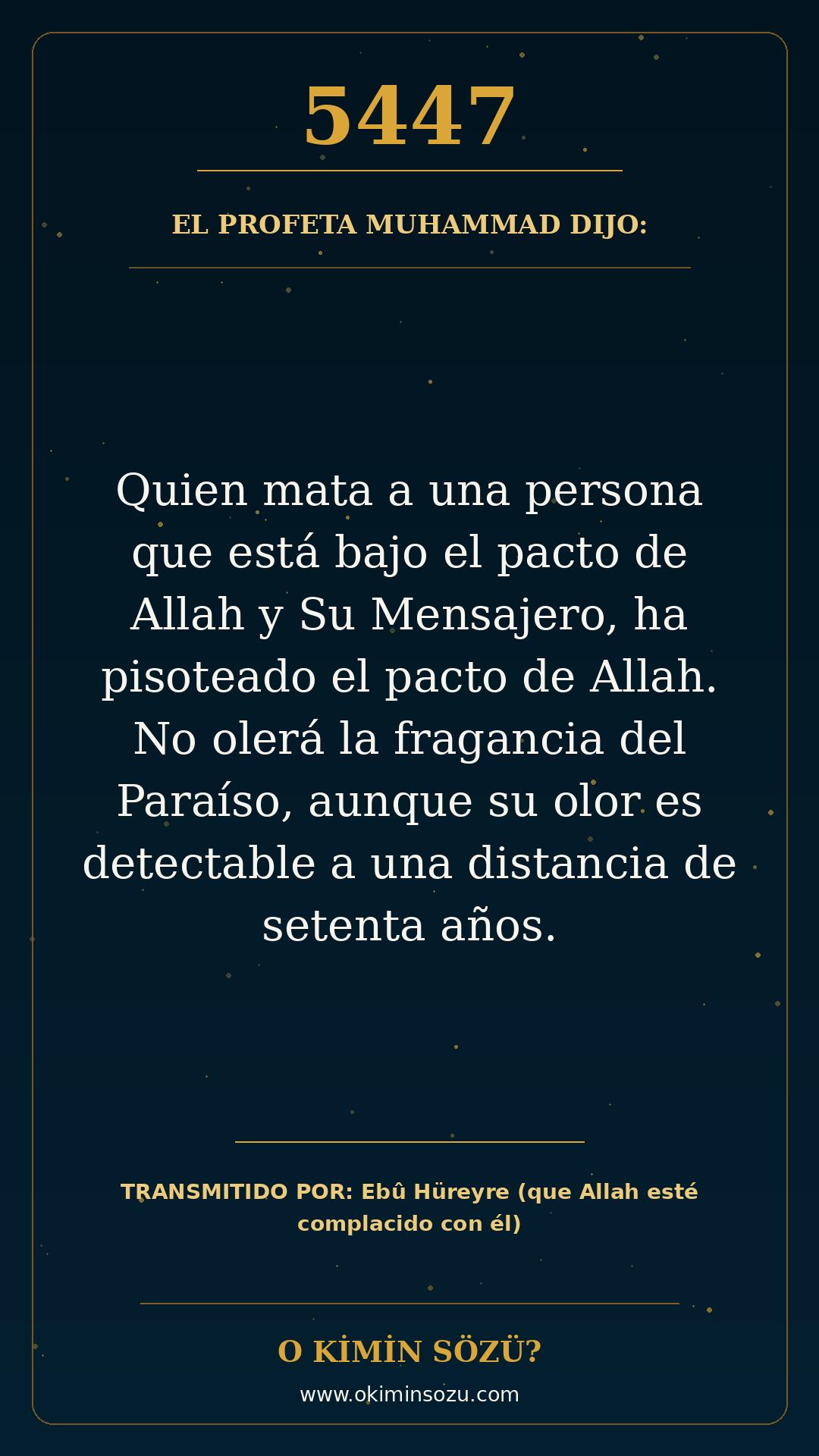 hadis 5447 es