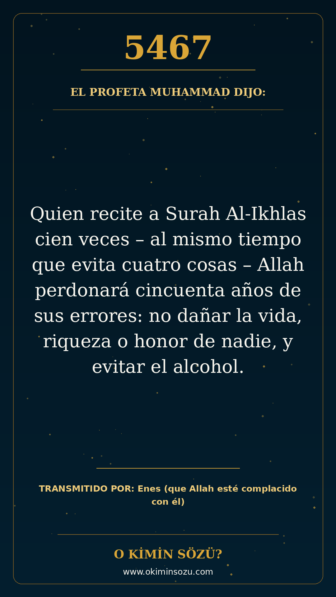 hadis 5467 es