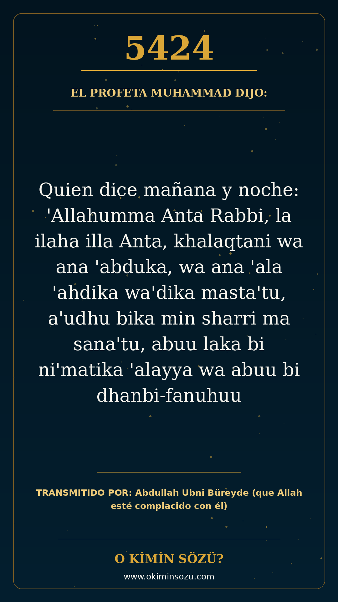 hadis 5424 es