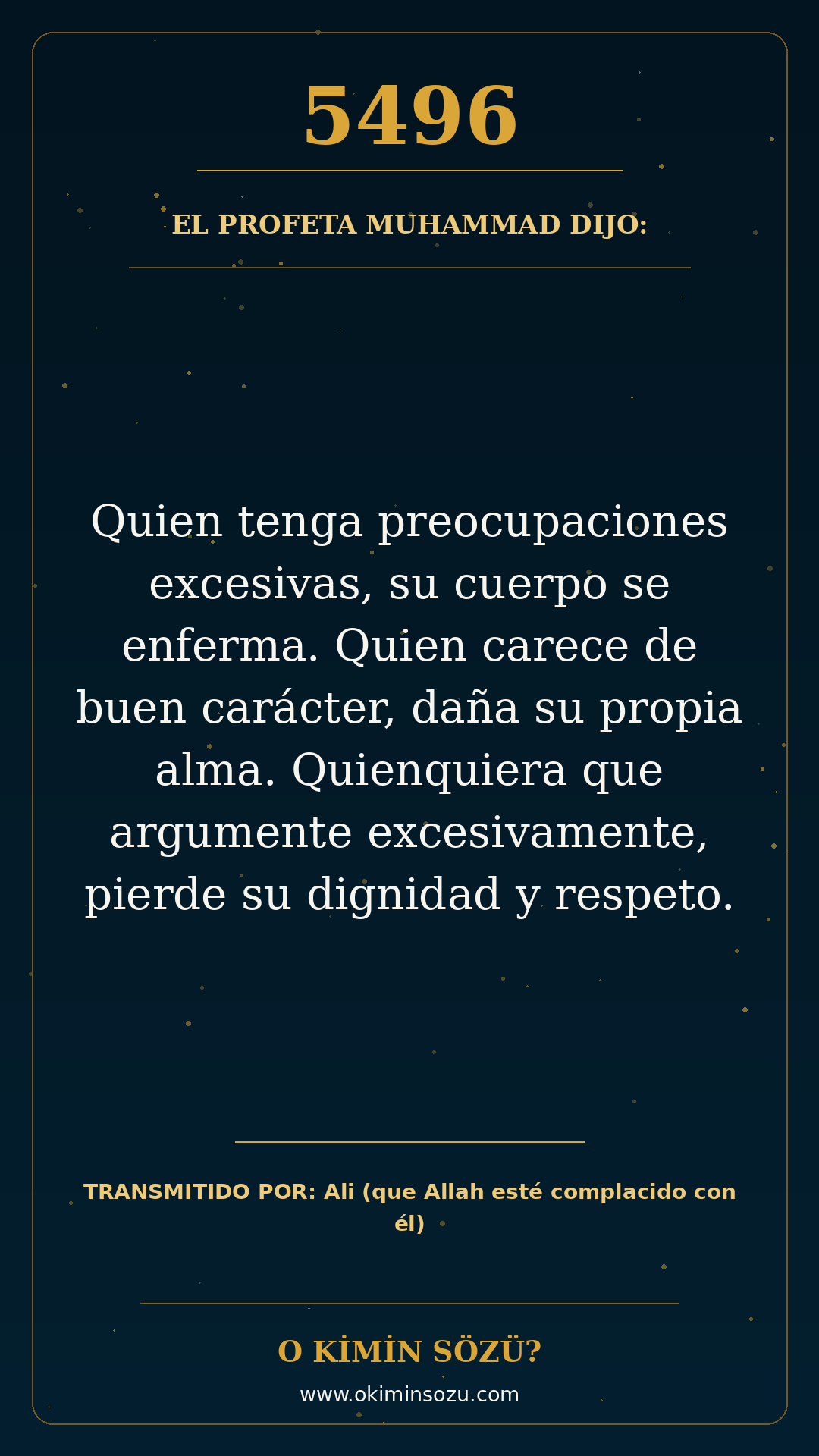 hadis 5496 es