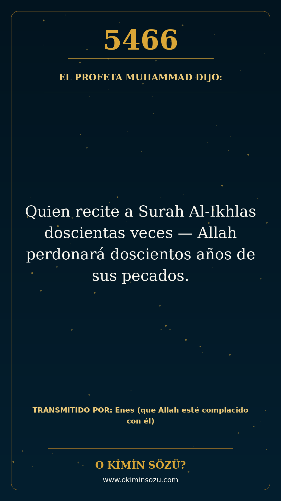hadis 5466 es