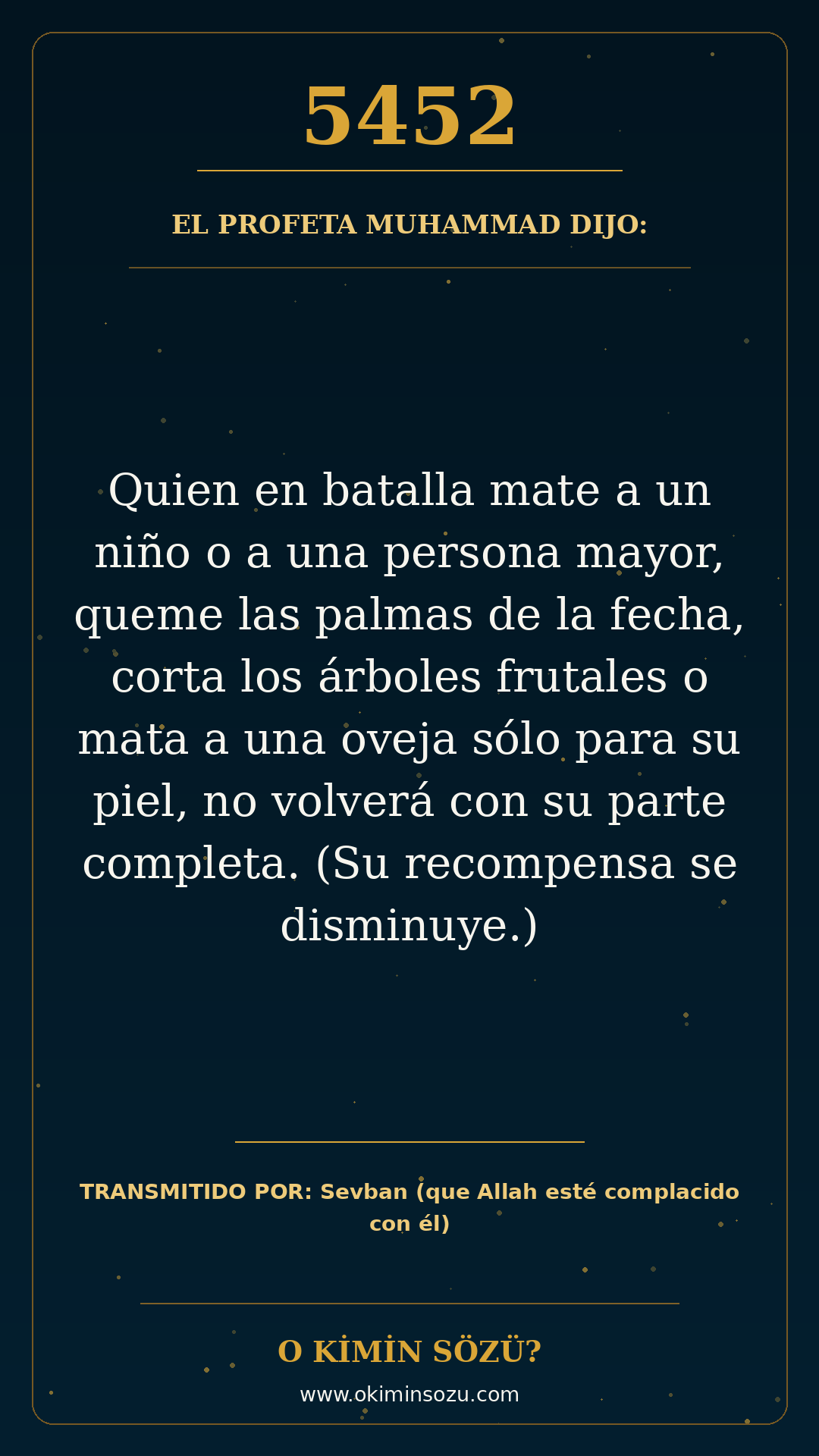 hadis 5452 es