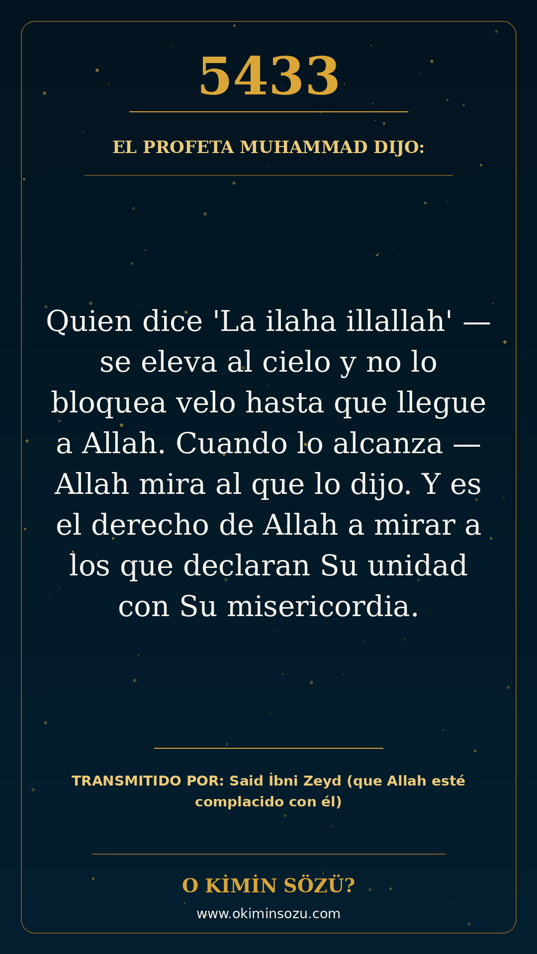 hadis 5433 es