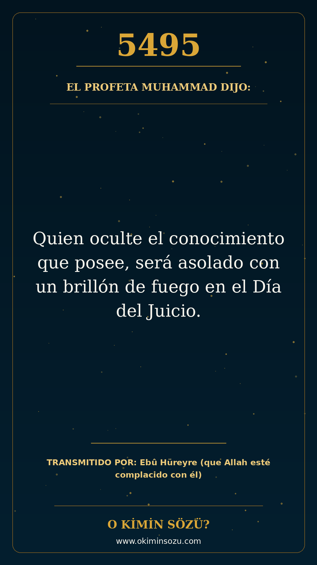 hadis 5495 es