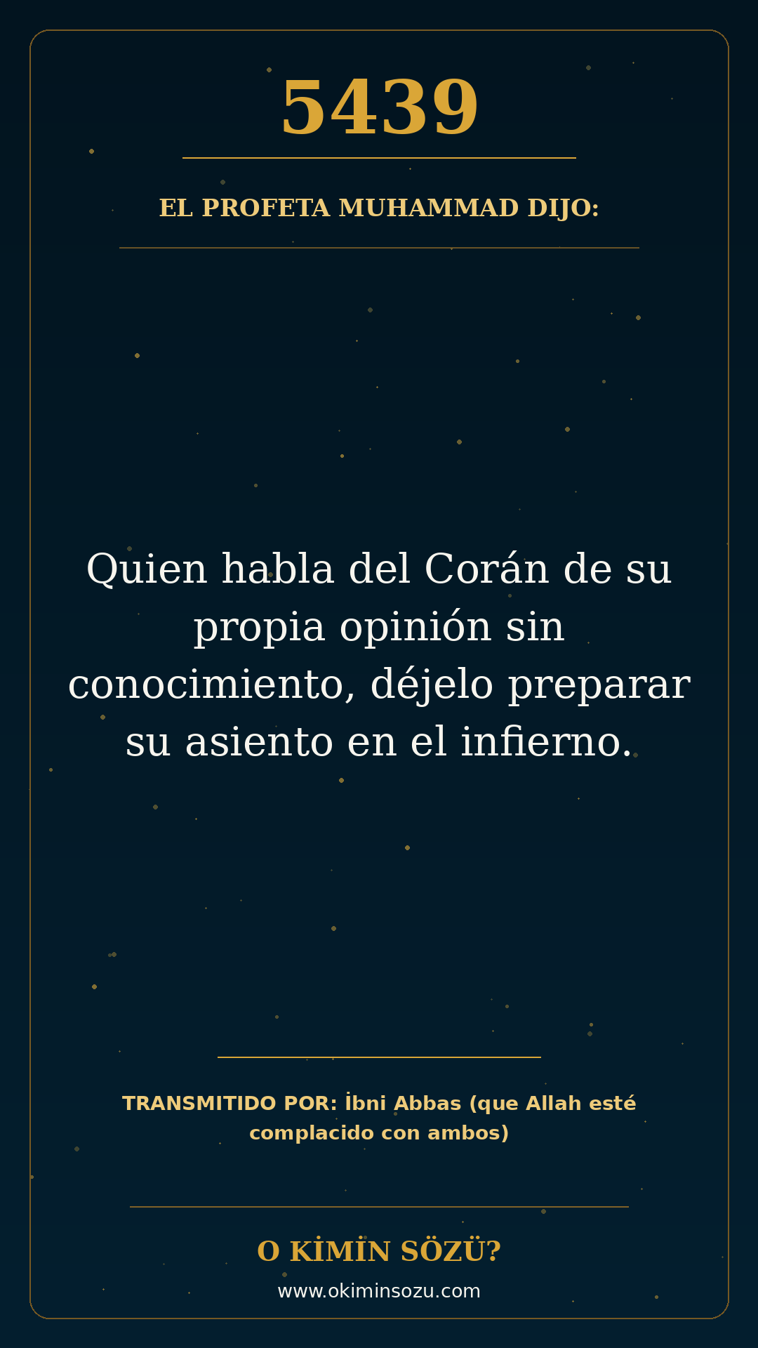 hadis 5439 es