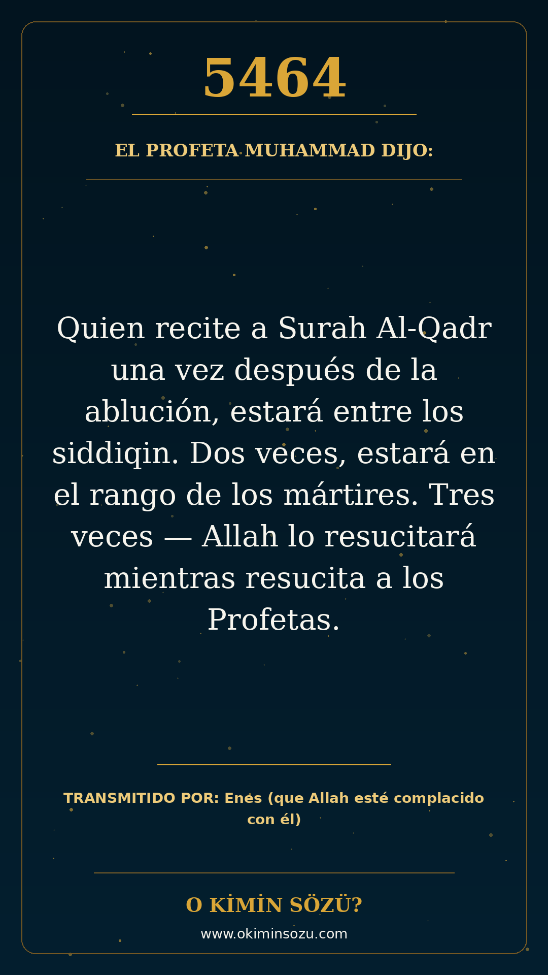 hadis 5464 es